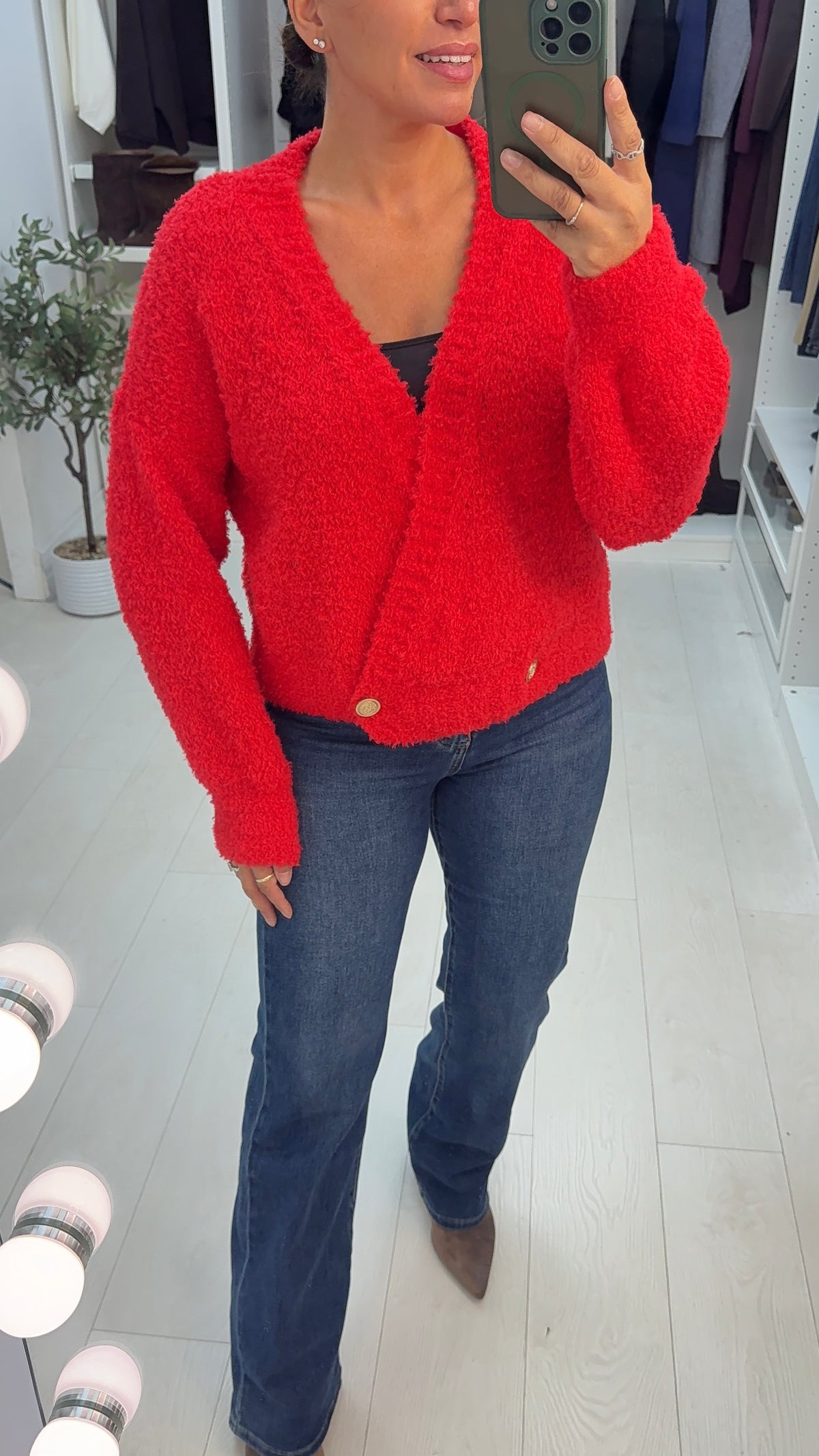 Bettina Super Soft Wrap Front Cardigan