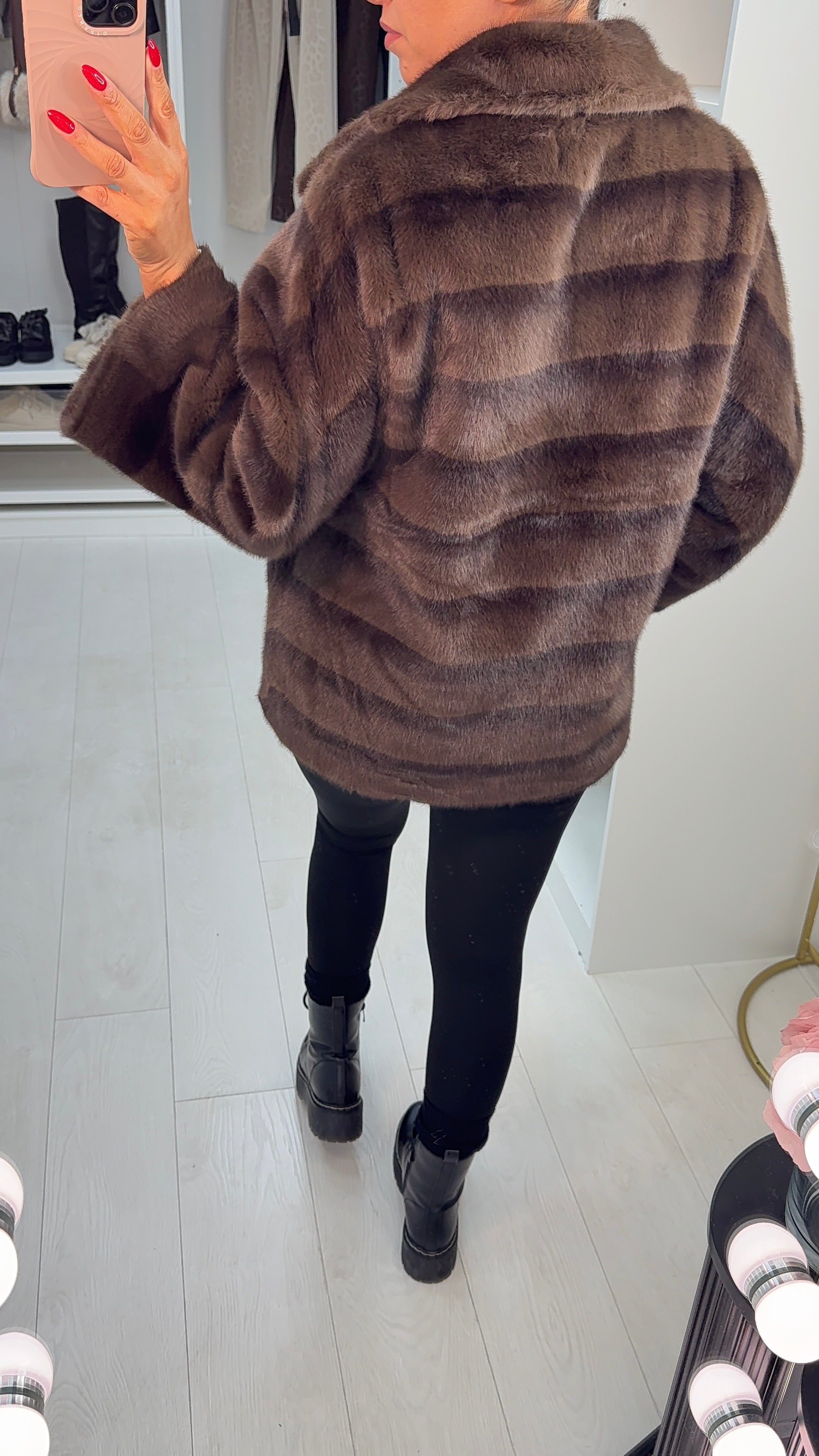 Giorgina Faux Fur Jacket
