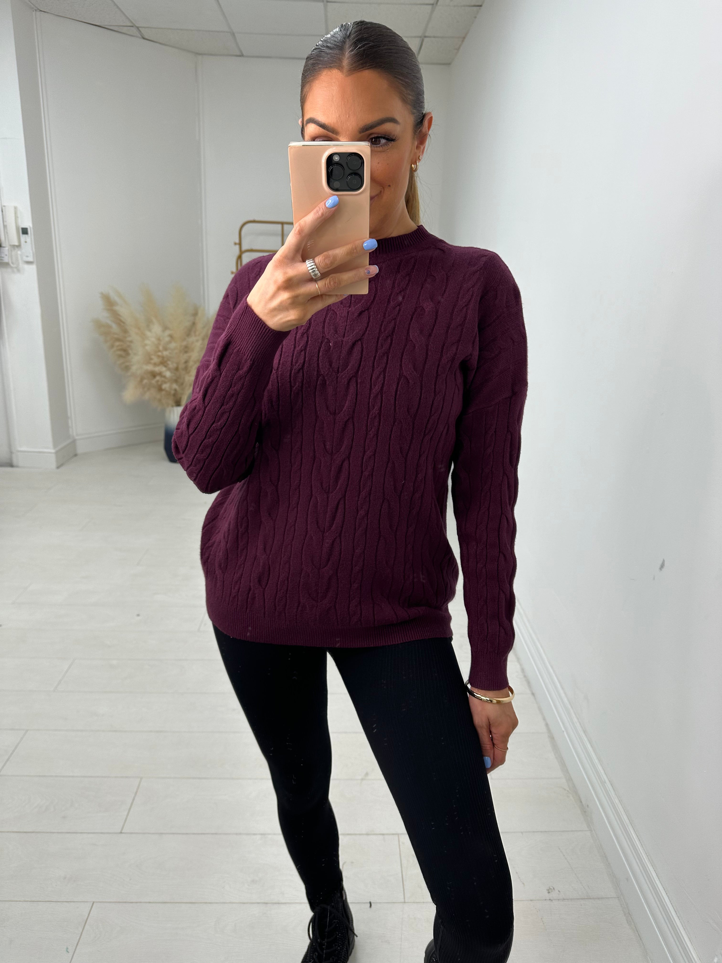 Mariana Cable Knit Jumper