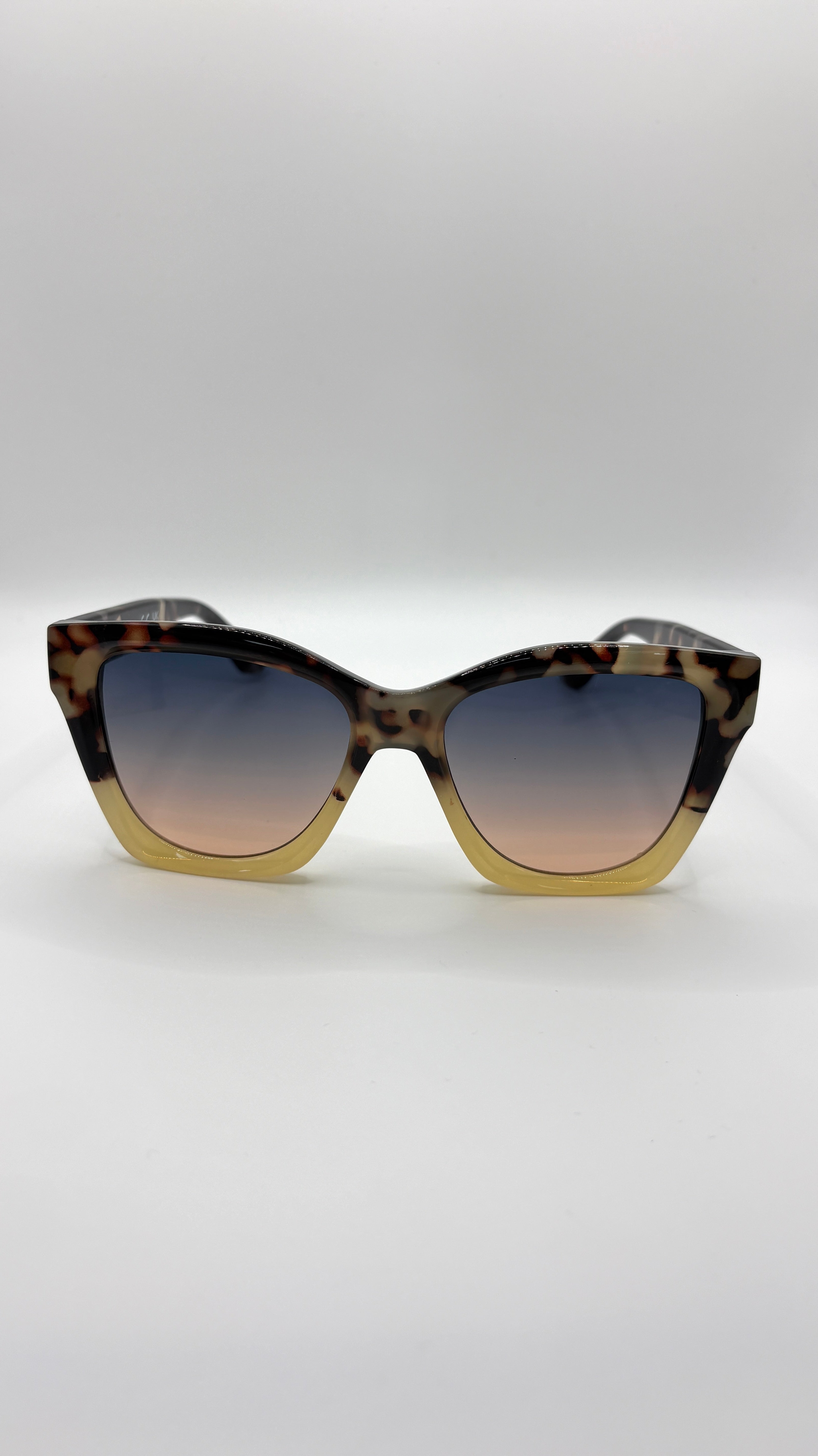 Abbey Tortoise Shell Square Sunglasses