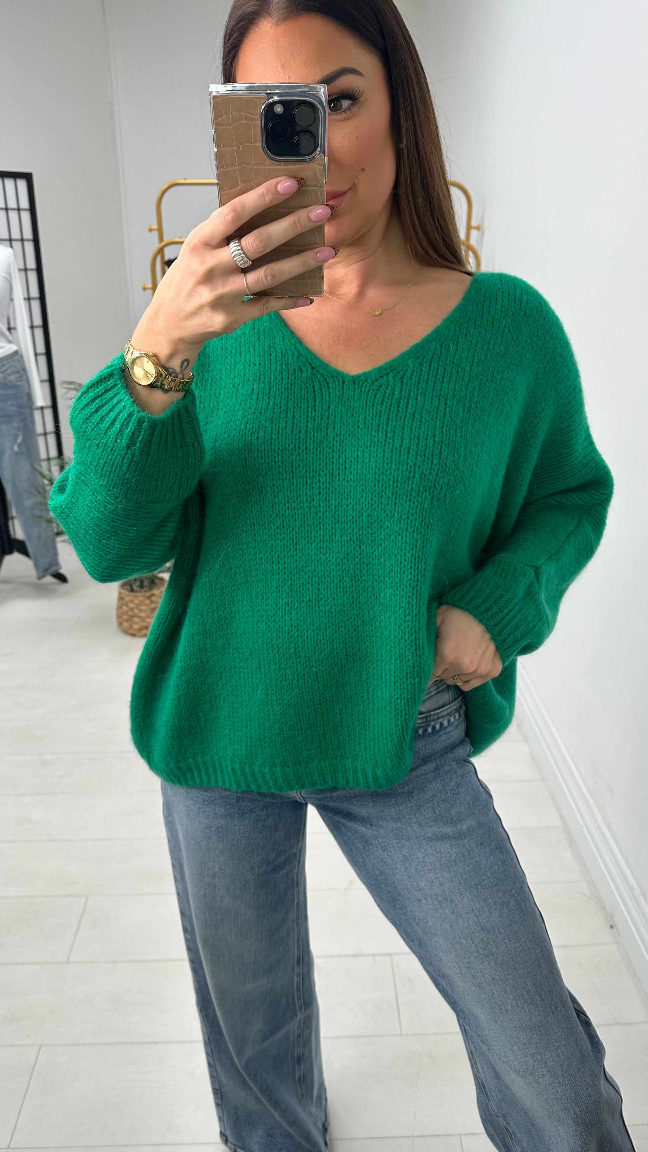 Dahlia Plain Super Soft Oversized Jumper