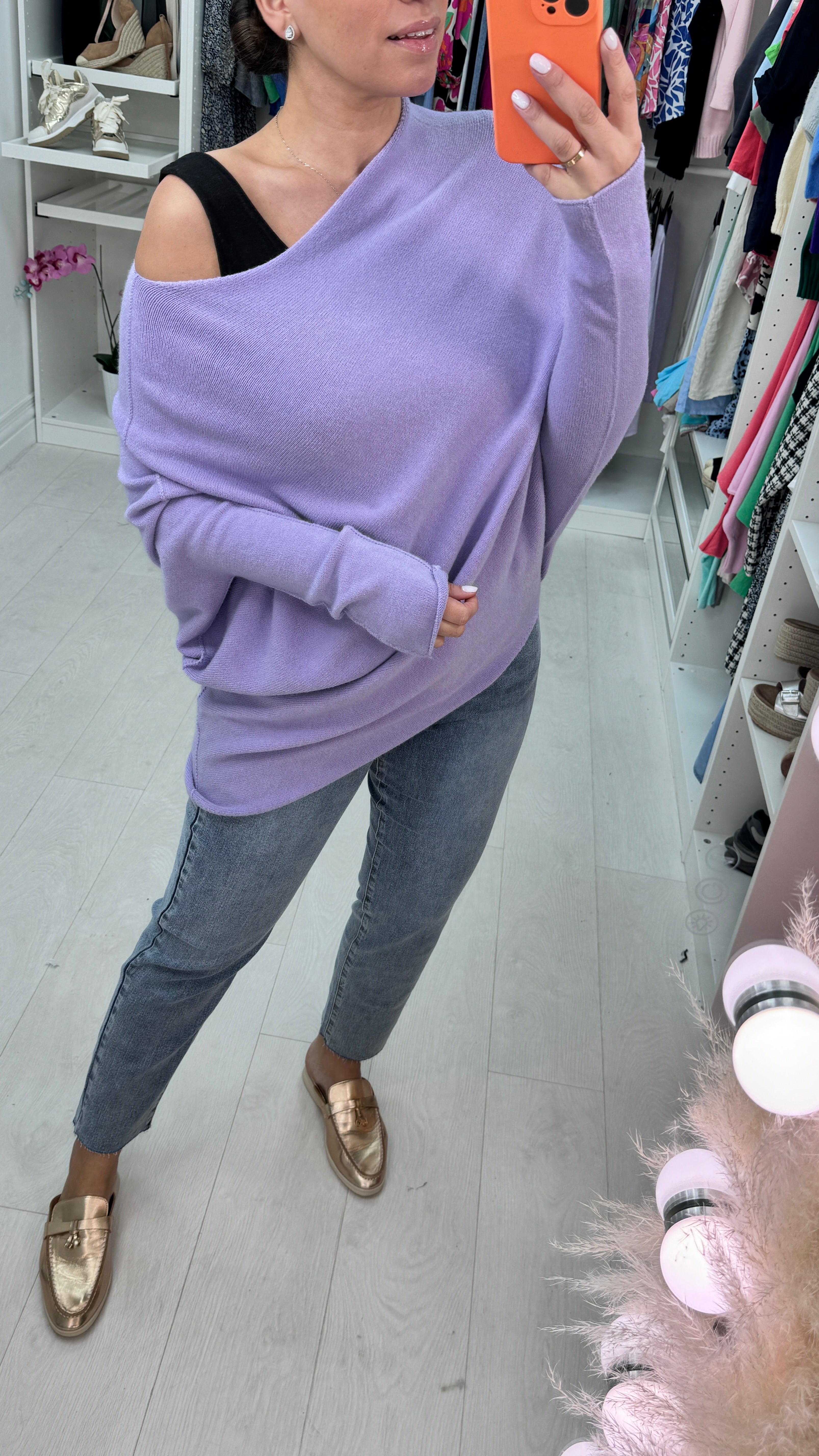 Nita Plain Asymmetric Jumper