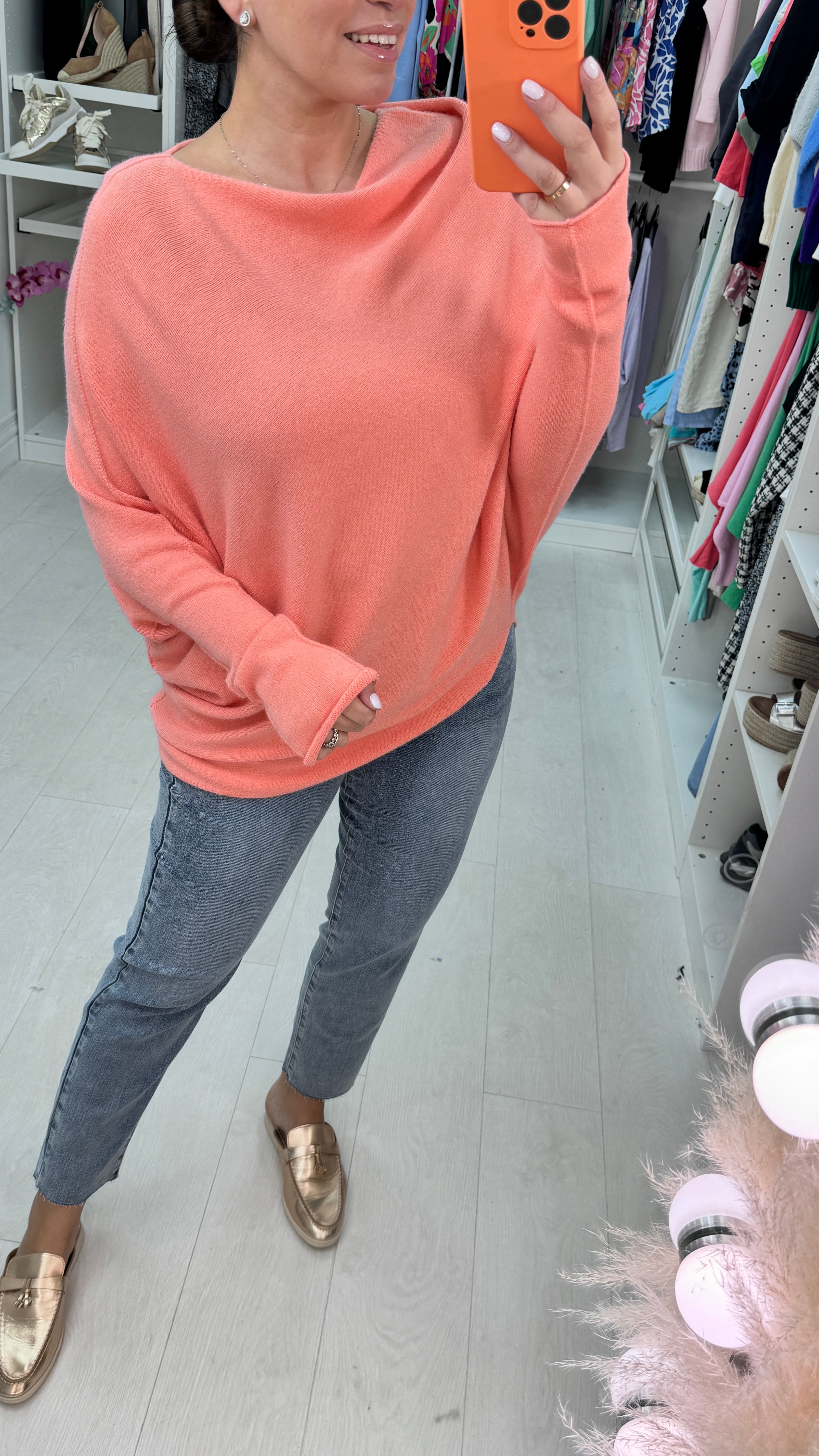 Nita Plain Asymmetric Jumper