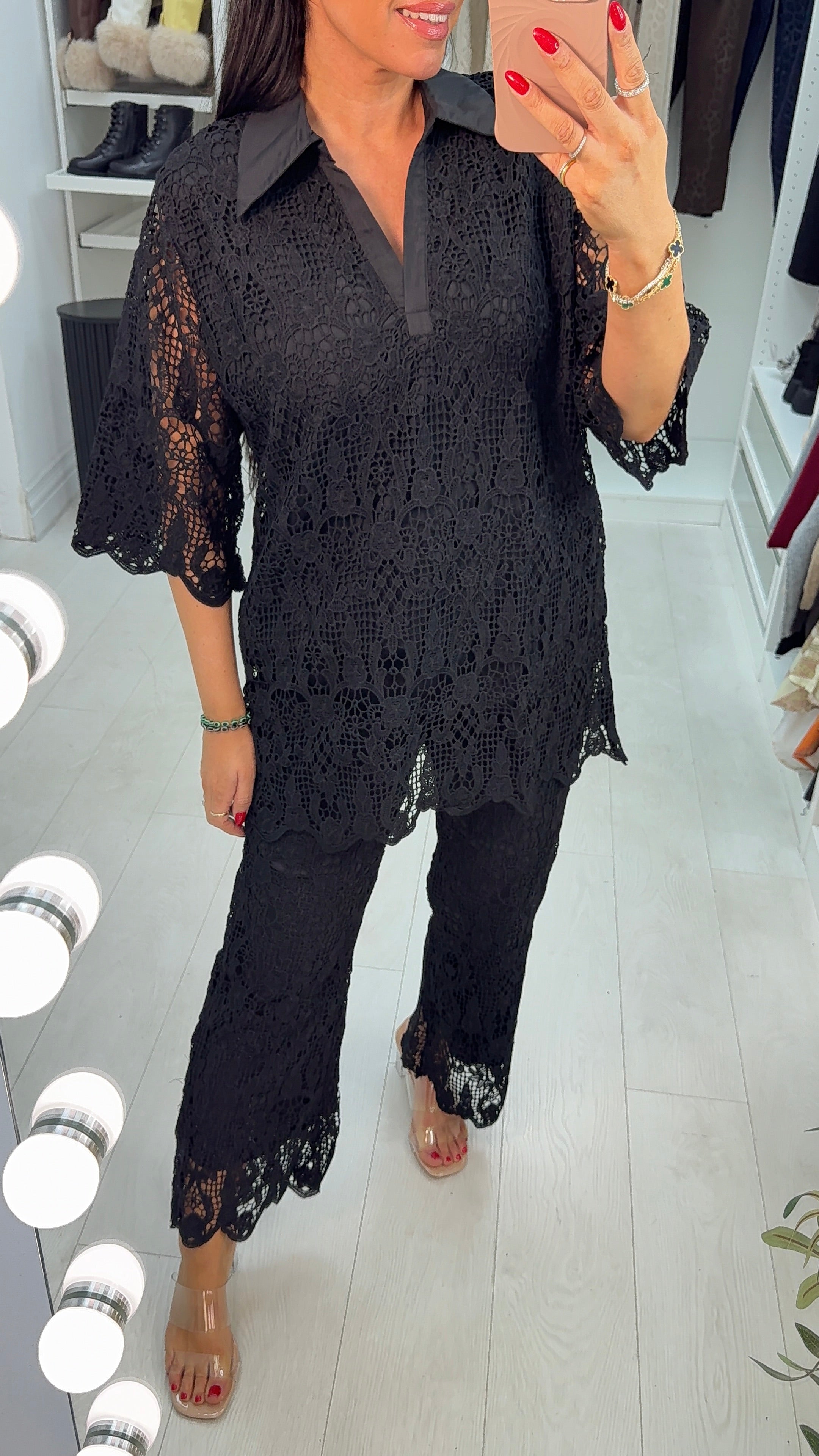 Odette Crochet Co-Ord Set