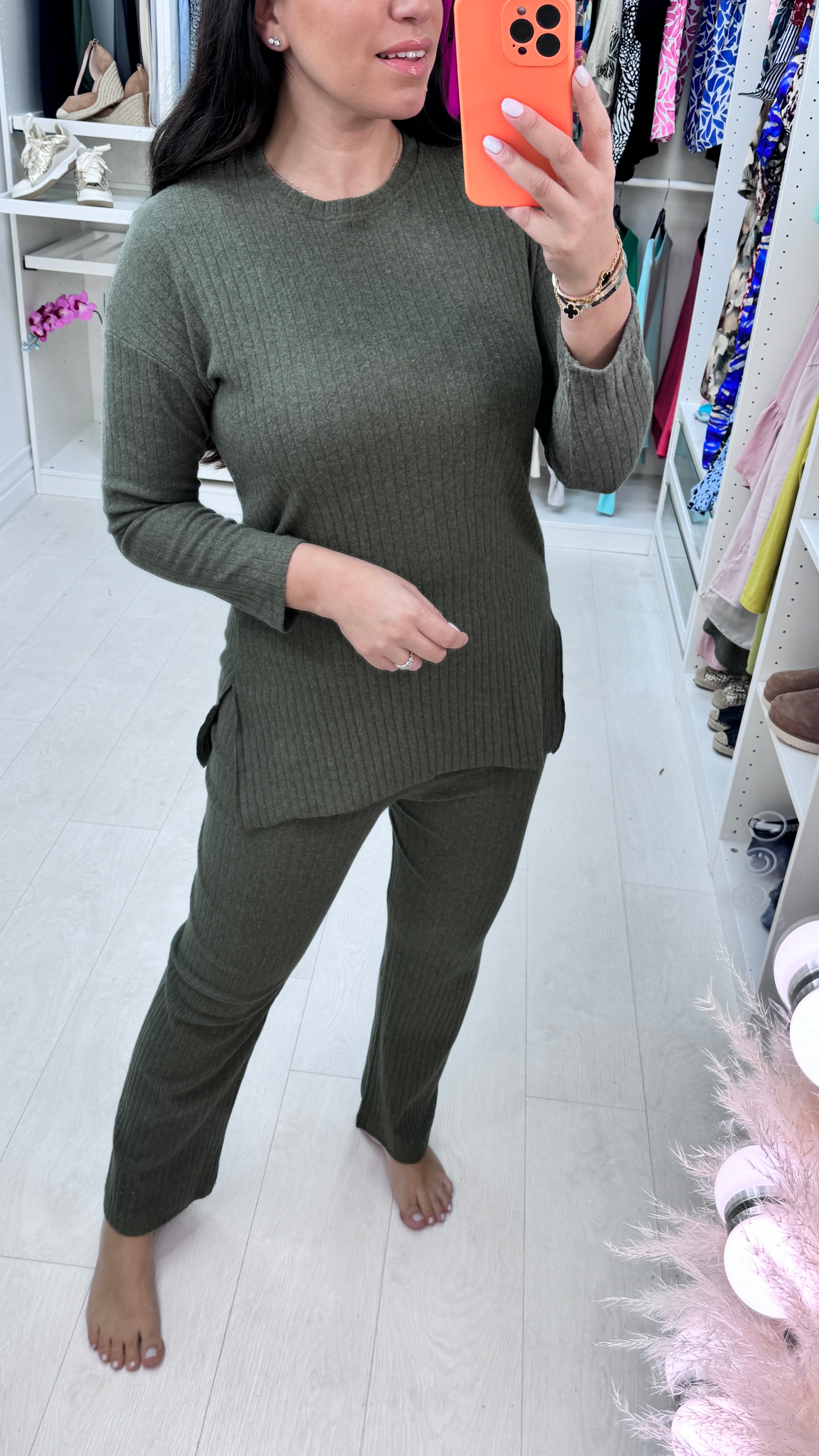 Mollie Ribbed Loungeset