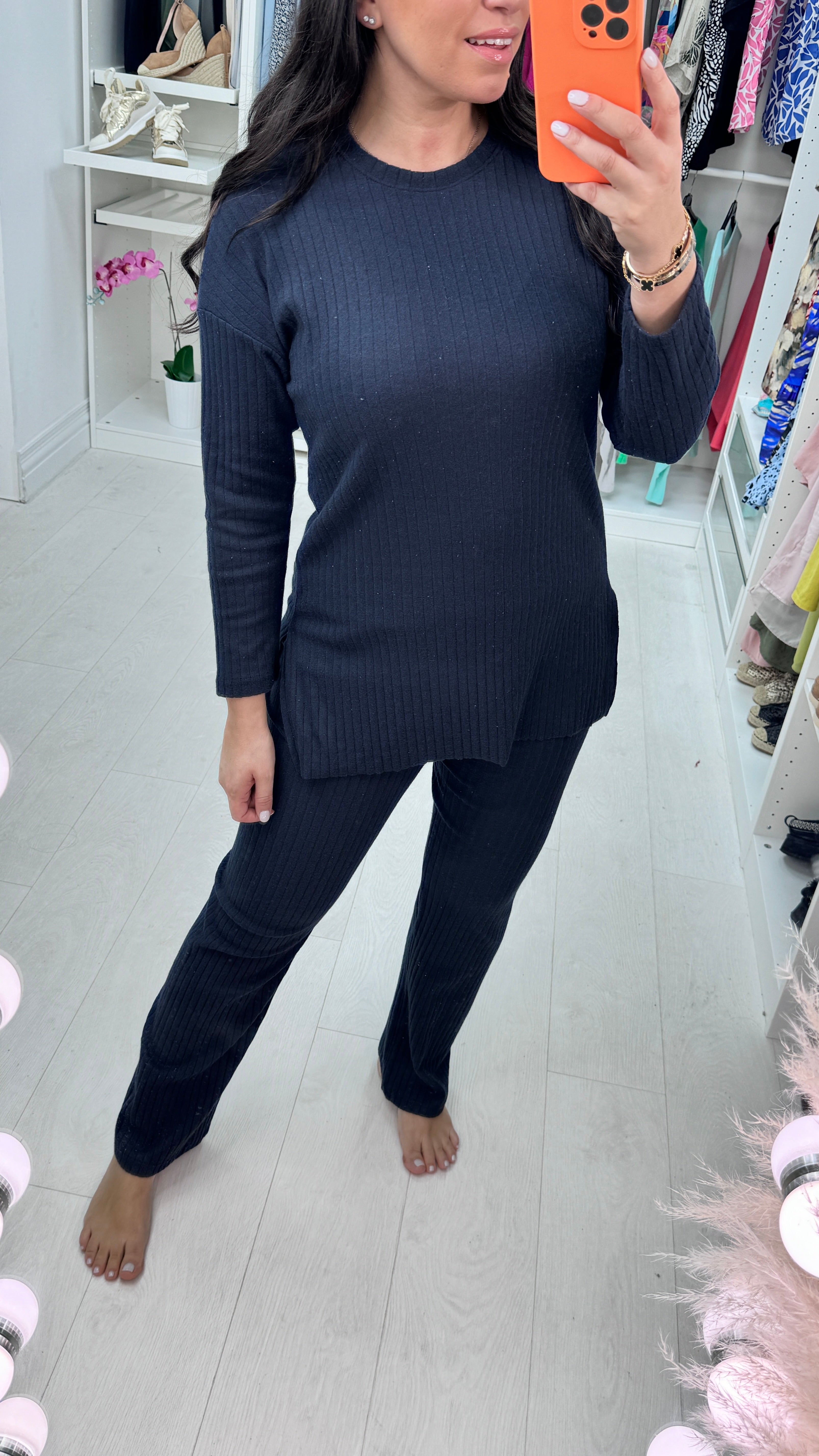 Mollie Ribbed Loungeset