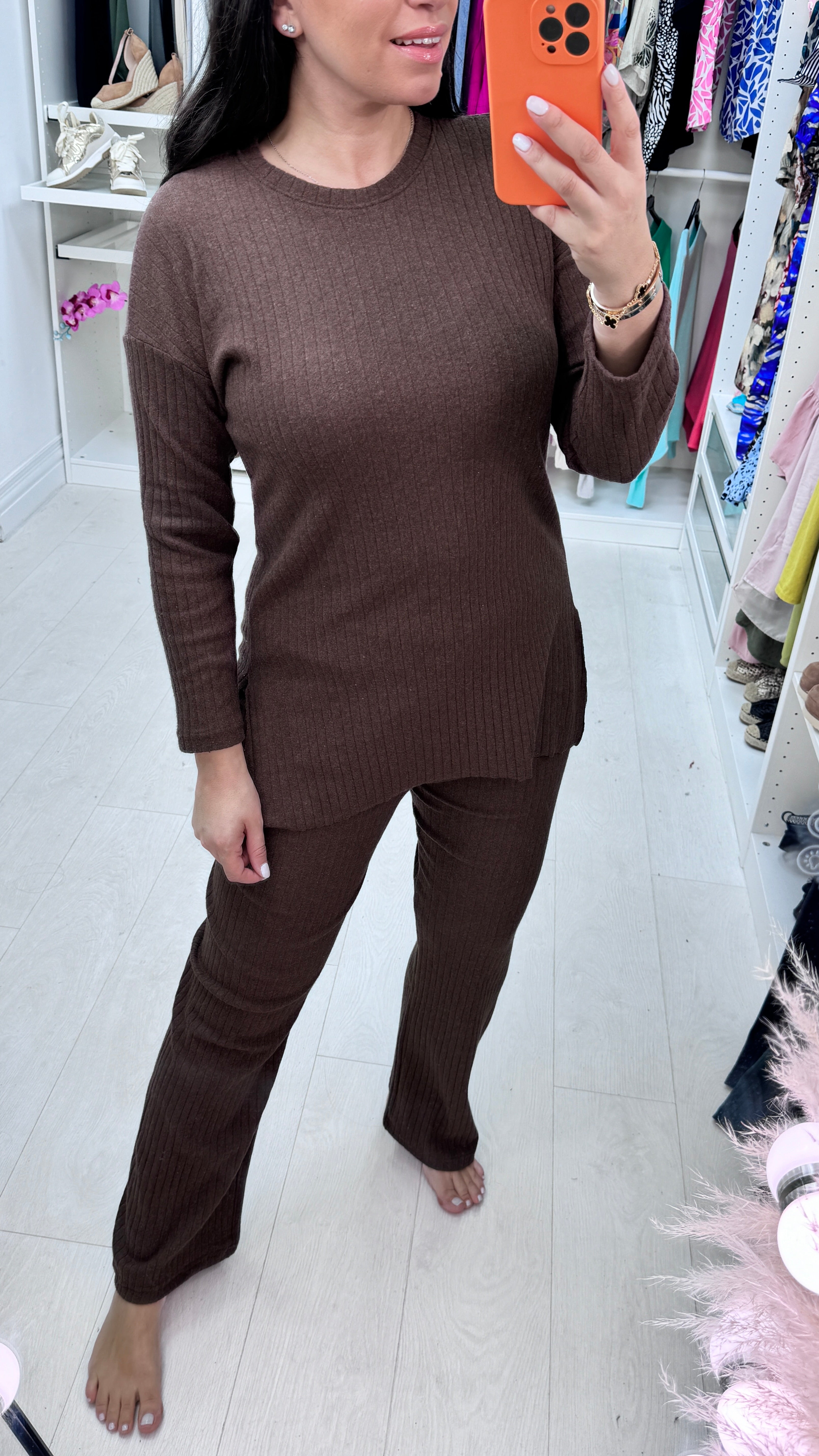 Mollie Ribbed Loungeset