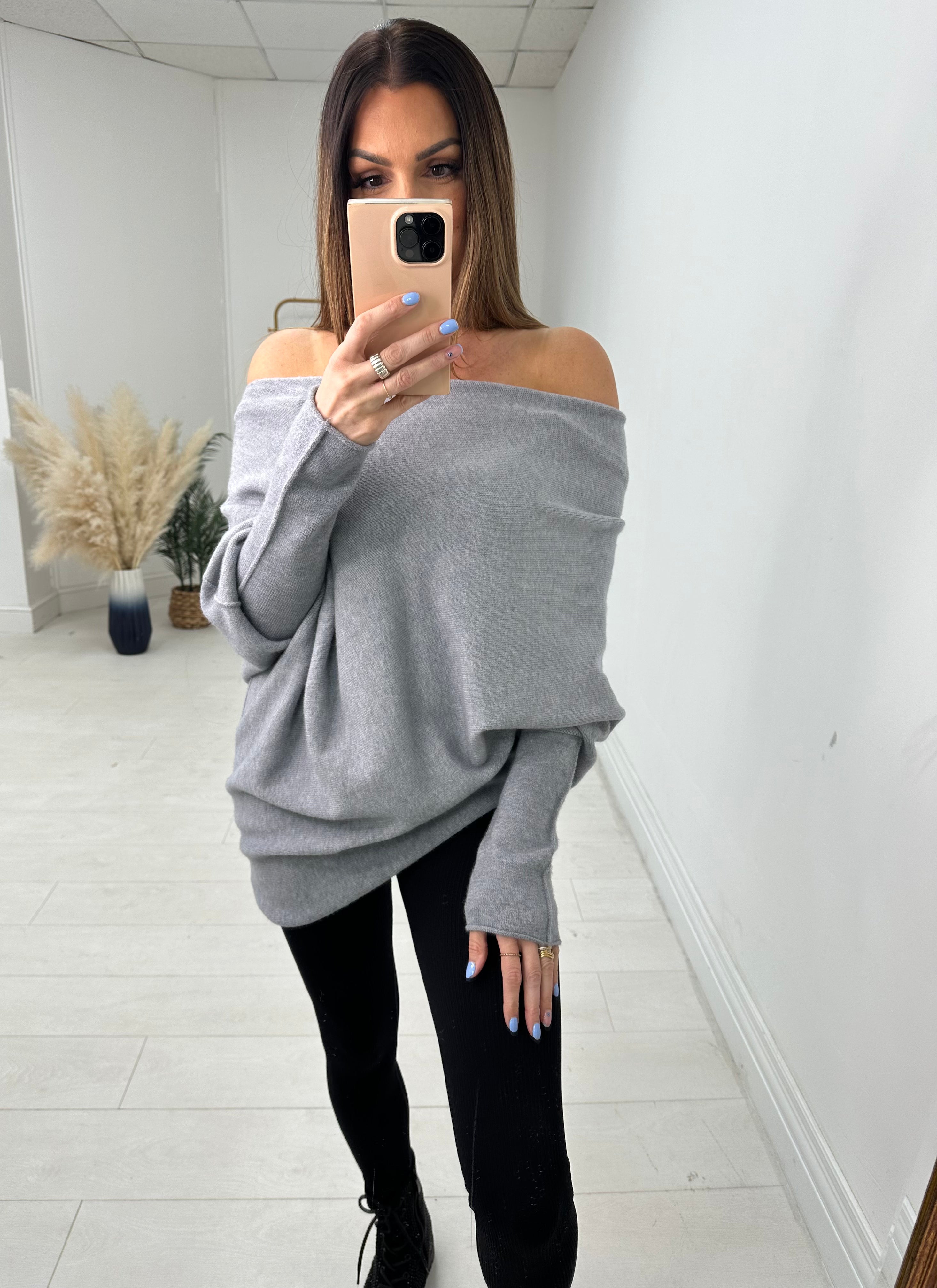 Nita Plain Asymmetric Jumper