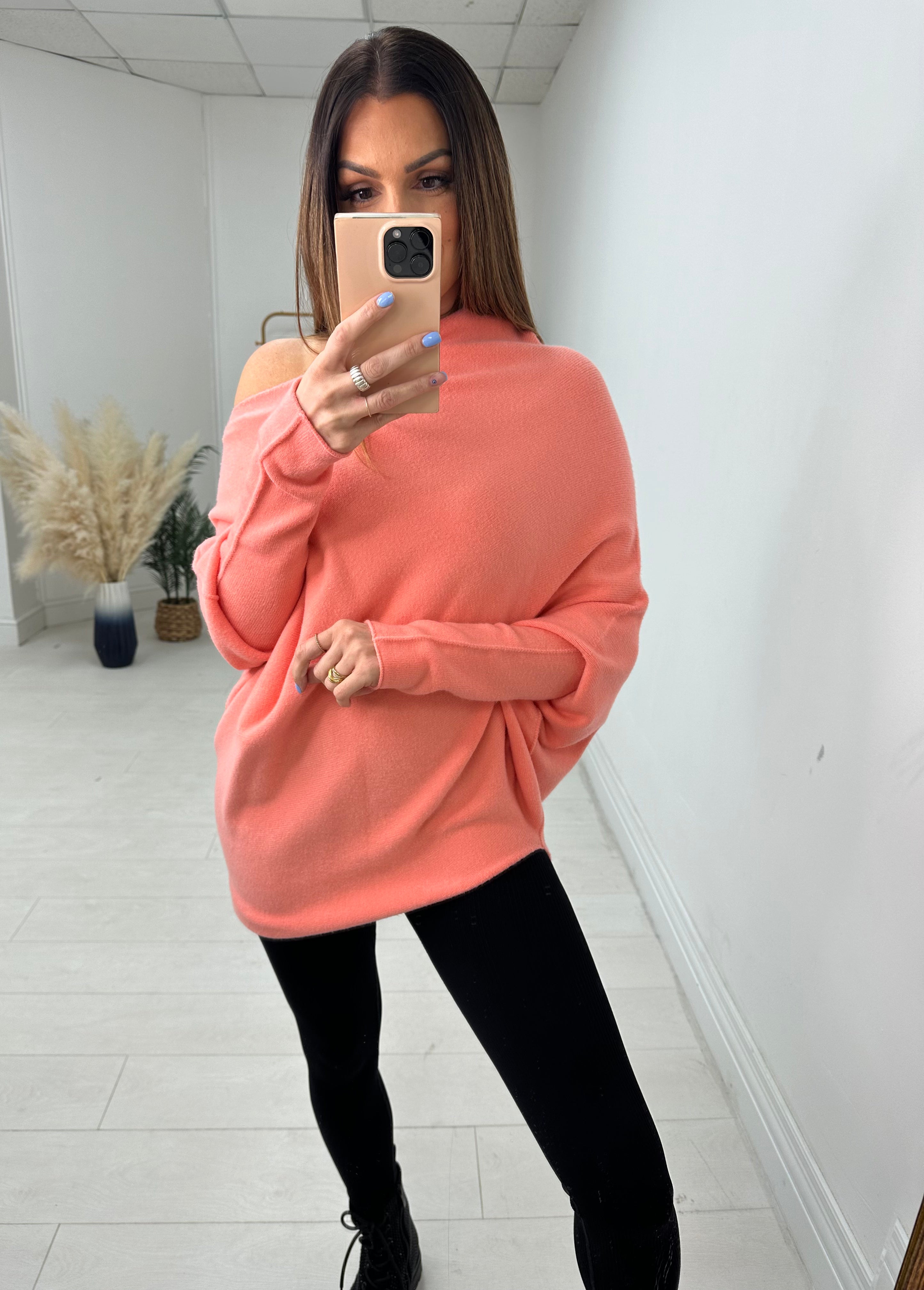 Nita Plain Asymmetric Jumper