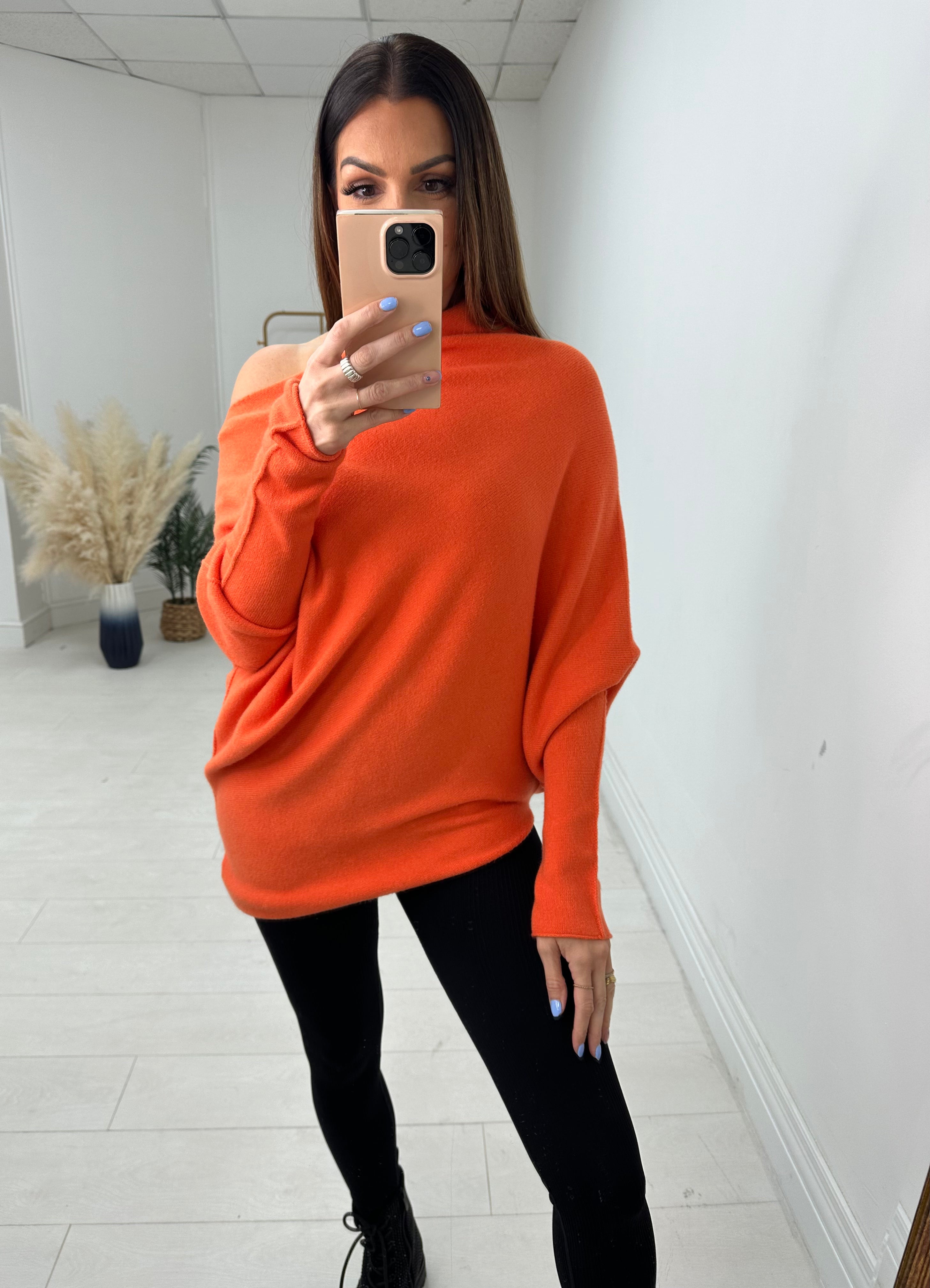 Nita Plain Asymmetric Jumper