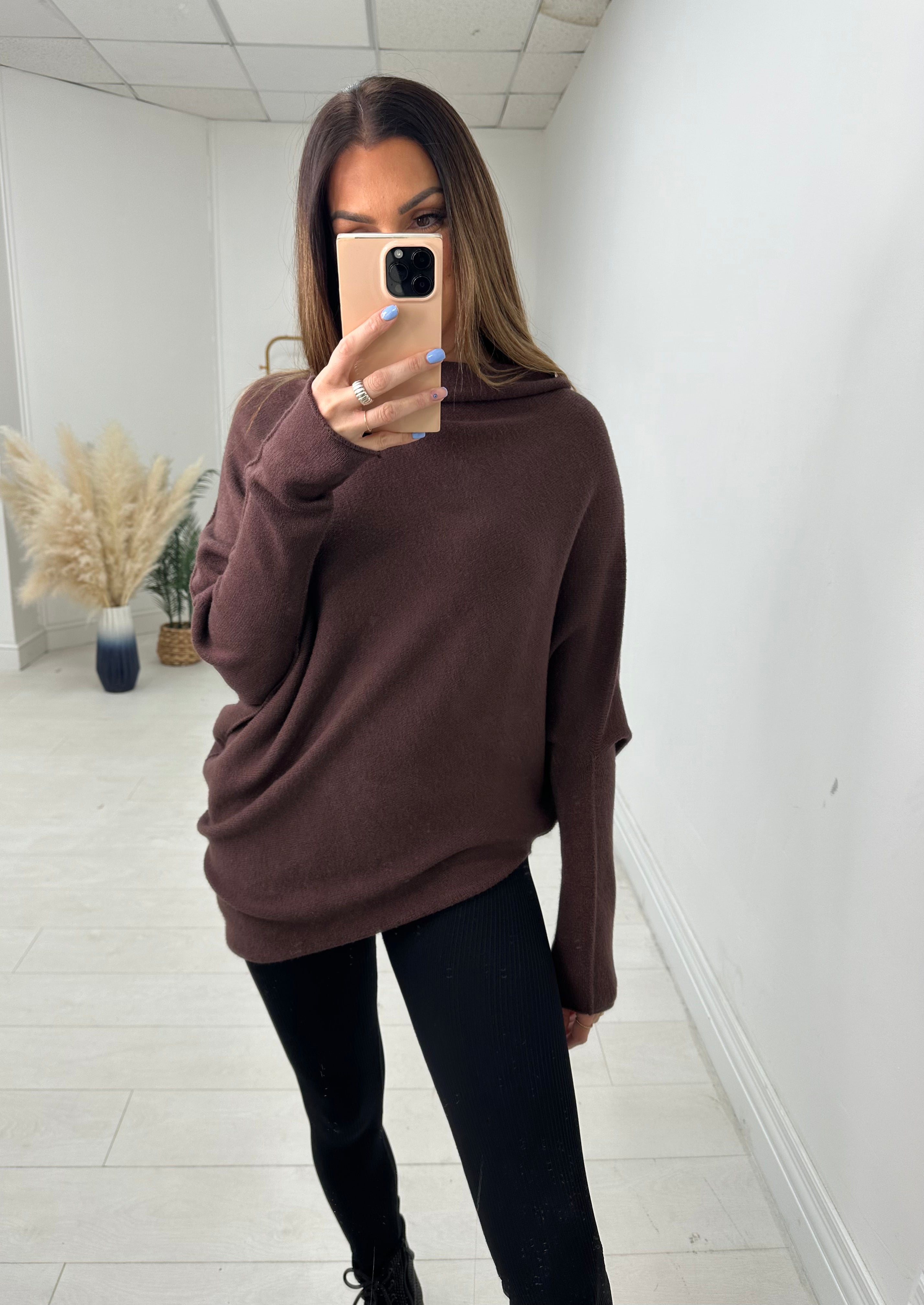 Nita Plain Asymmetric Jumper