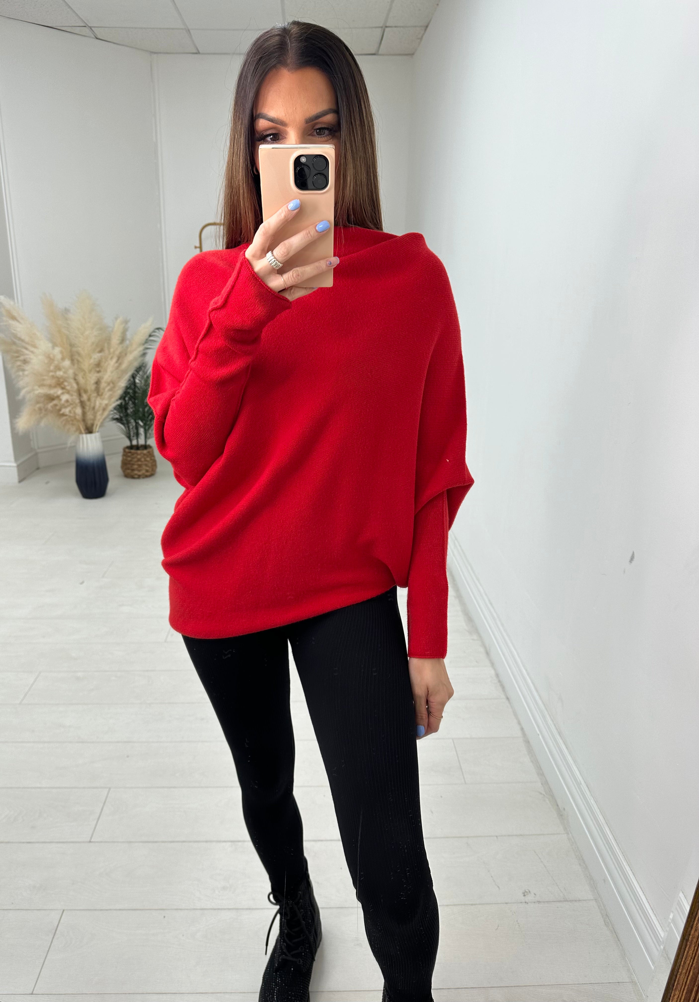 Nita Plain Asymmetric Jumper