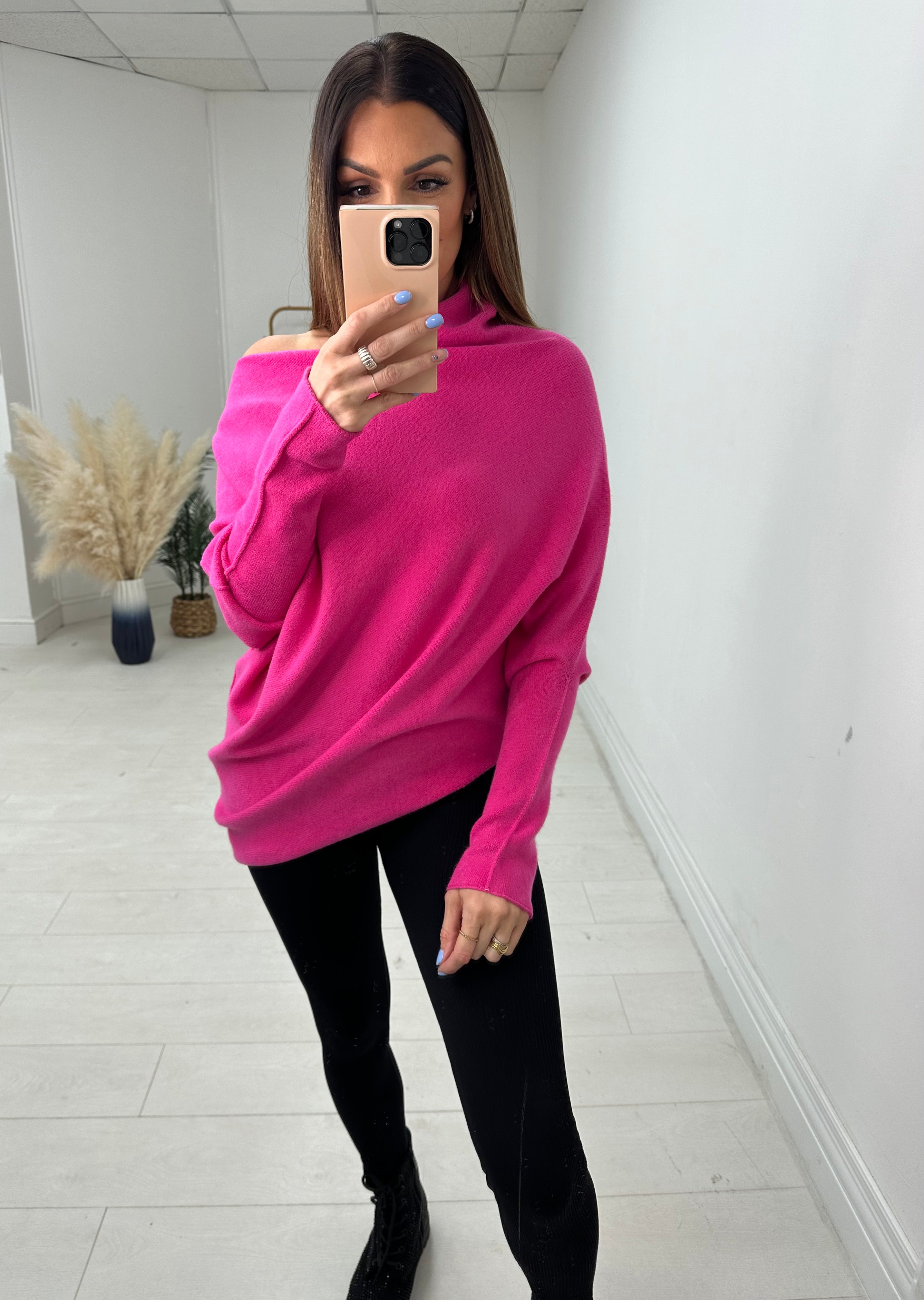 Nita Plain Asymmetric Jumper