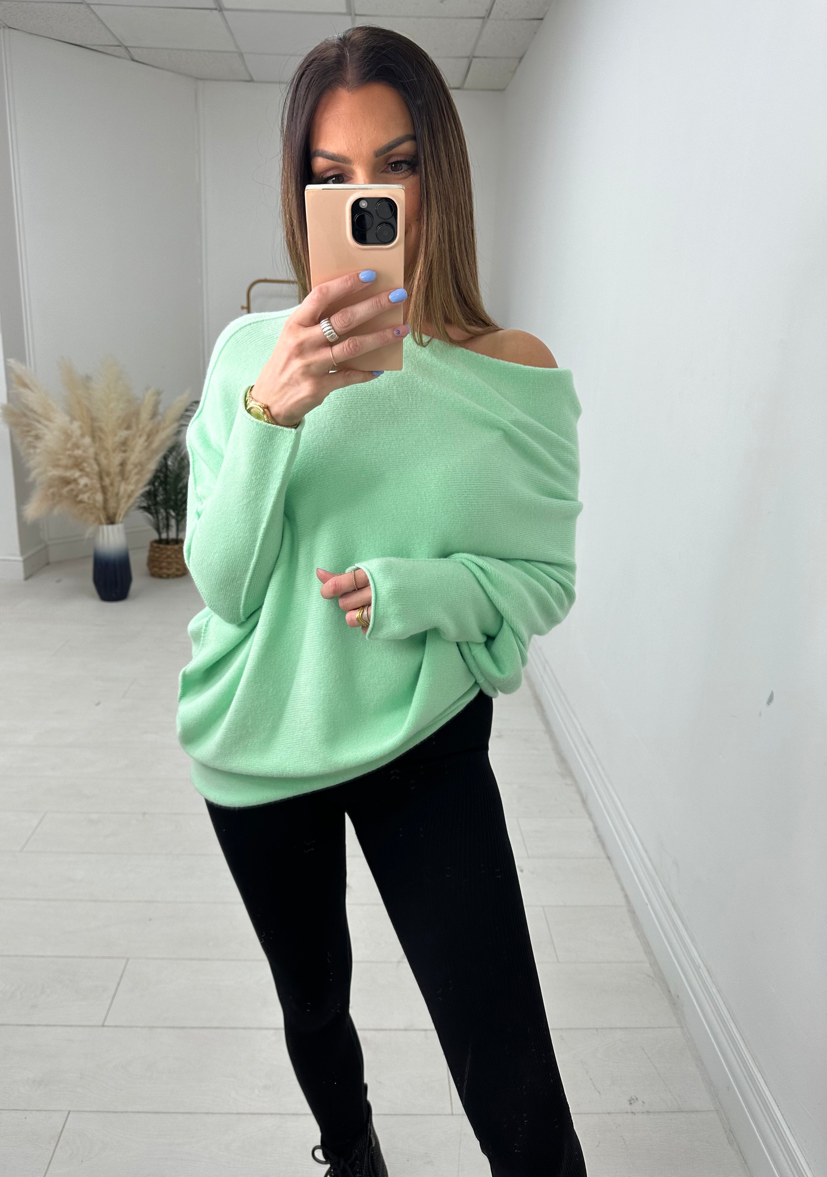 Nita Plain Asymmetric Jumper