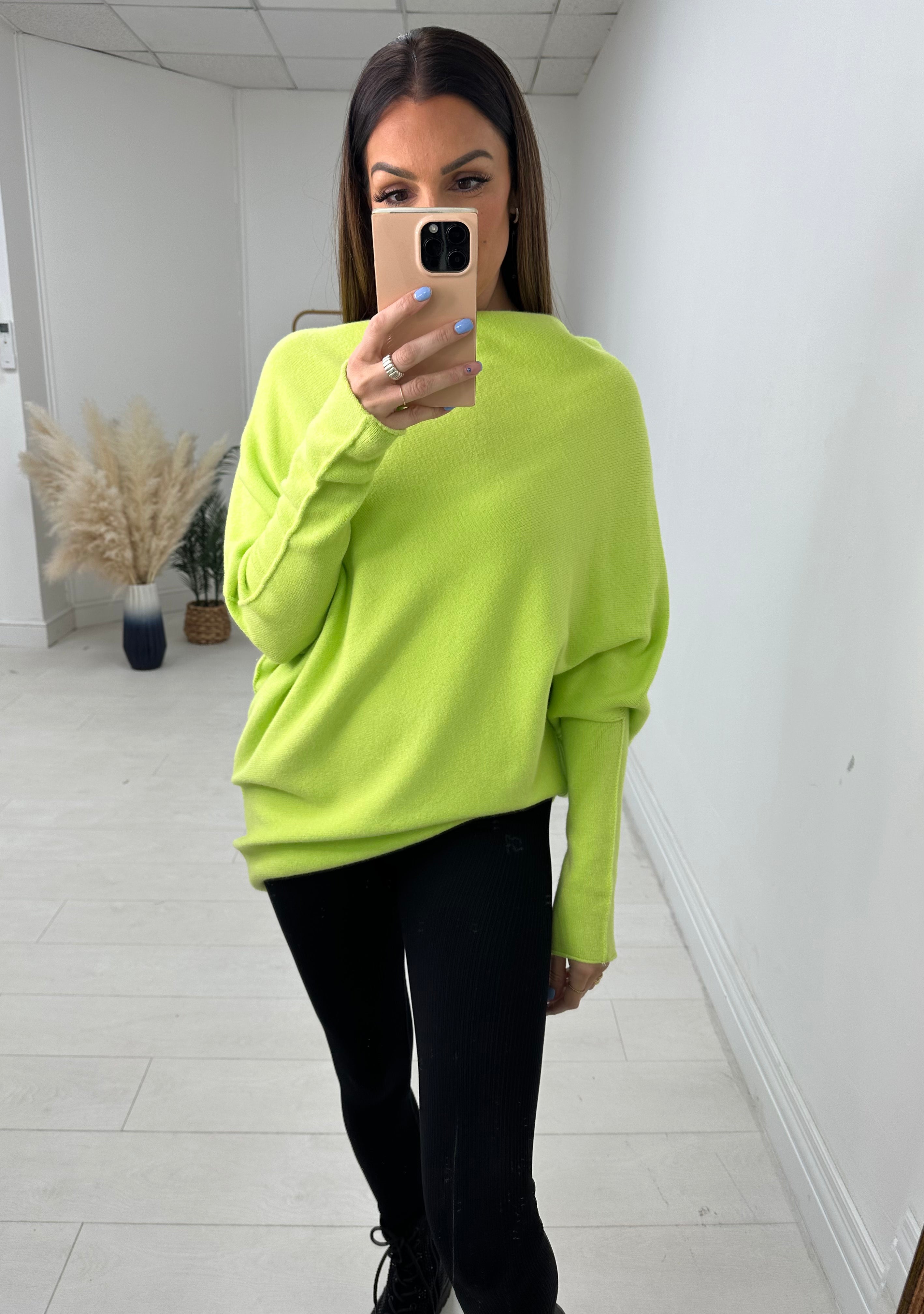 Nita Plain Asymmetric Jumper