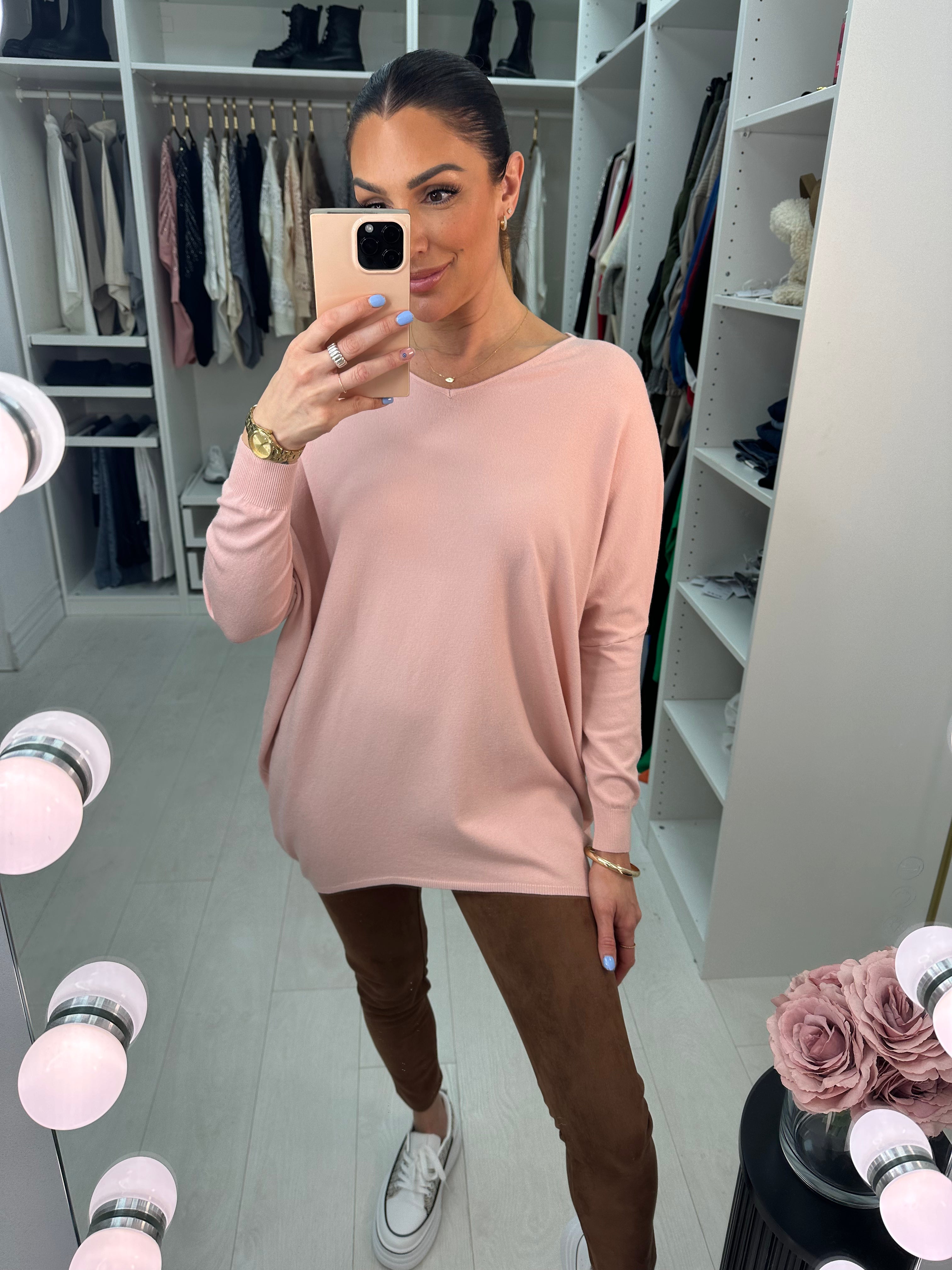 Sorai Diamante Cross Back Detail Jumper