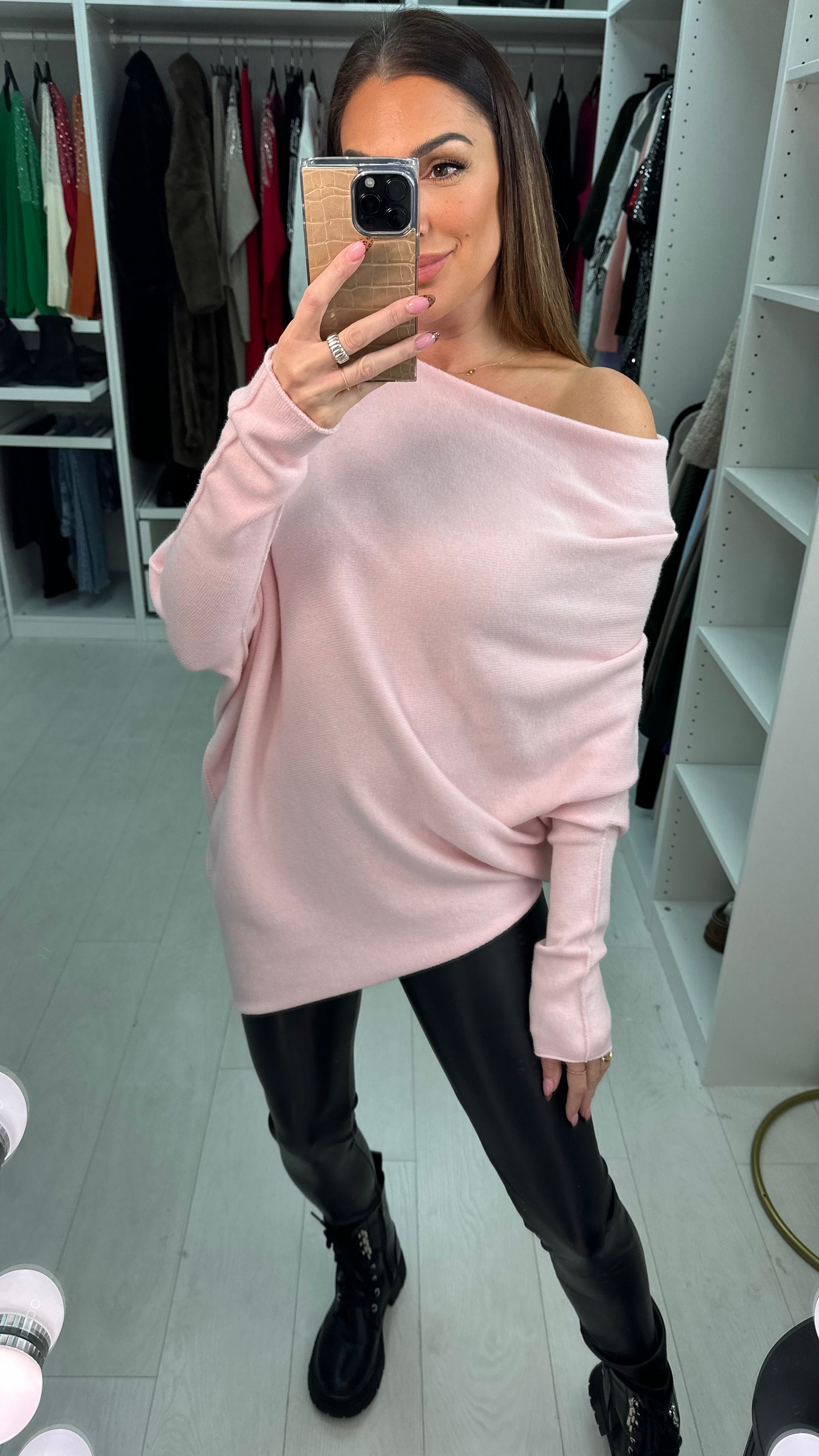 Nita Plain Asymmetric Jumper