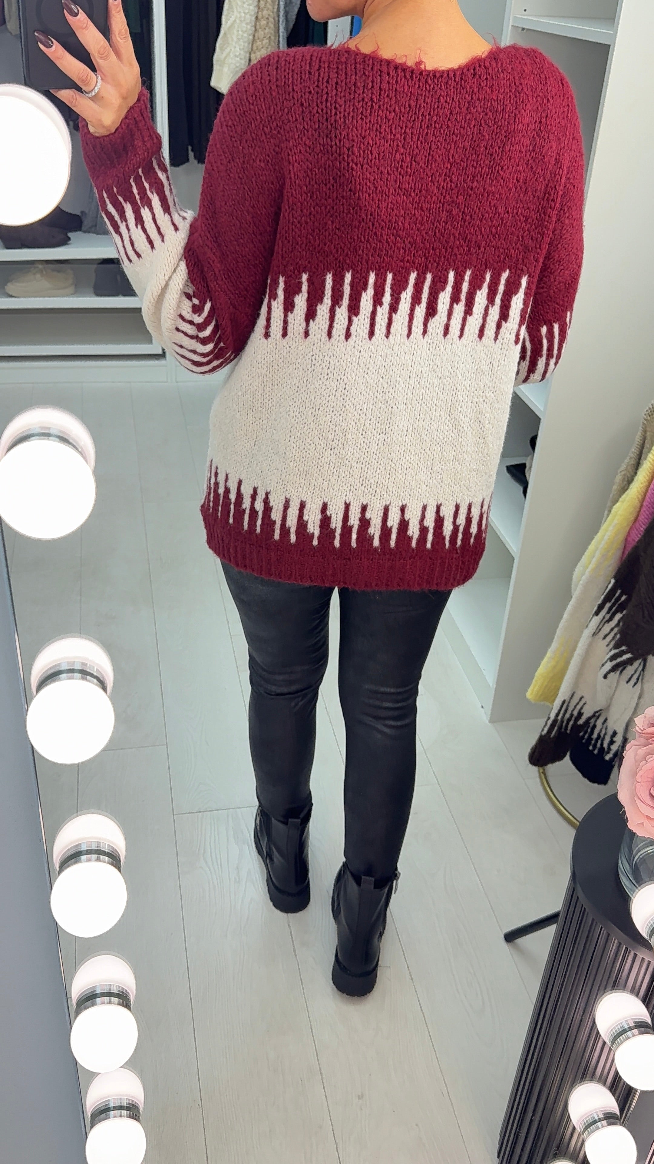 Brandy Super Soft Loose Fit Knit Jumper