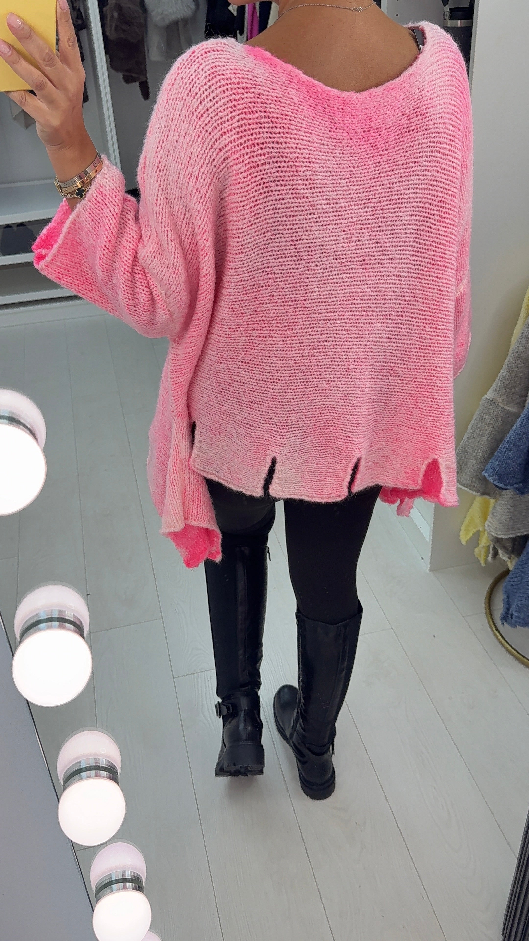 Kalia Asymmetric Loose Fit Jumper