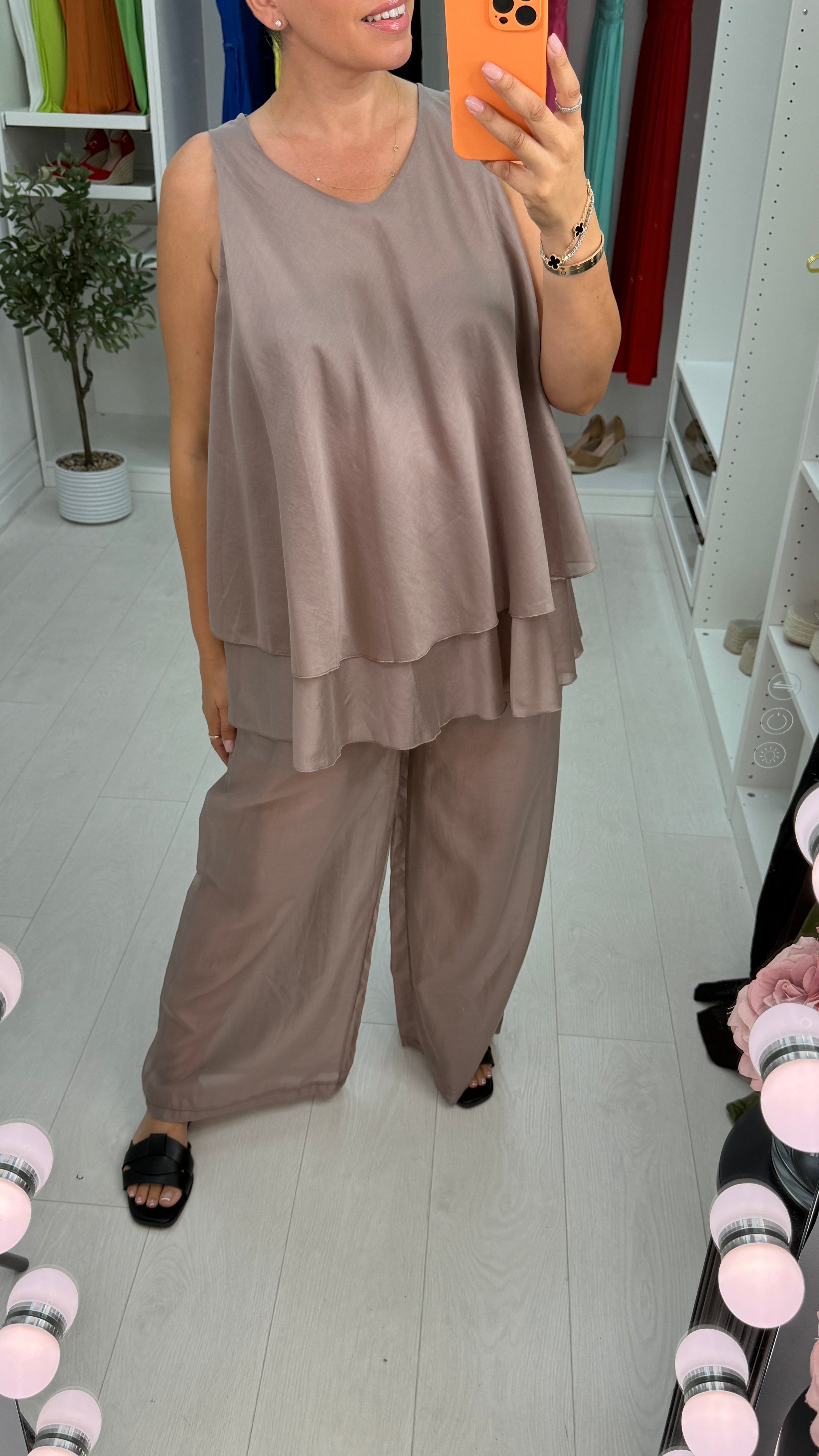 Gloria Plain Loose Fit Lightweight Co-Ord