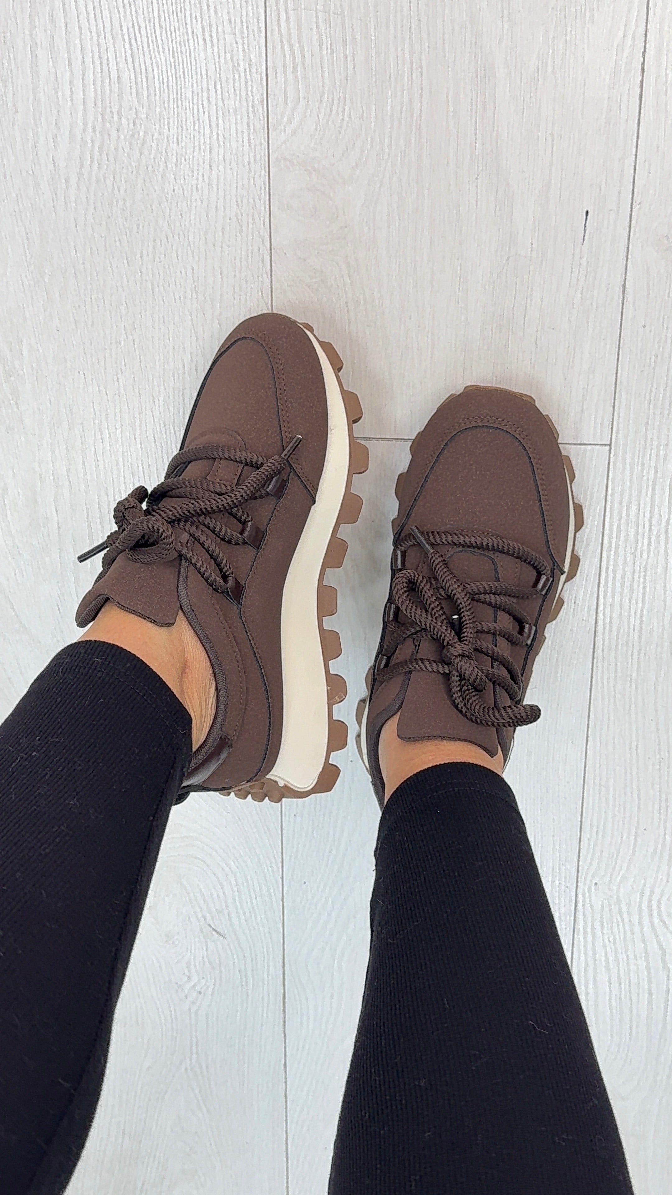 Becca Plain Chunky Sole Trainers