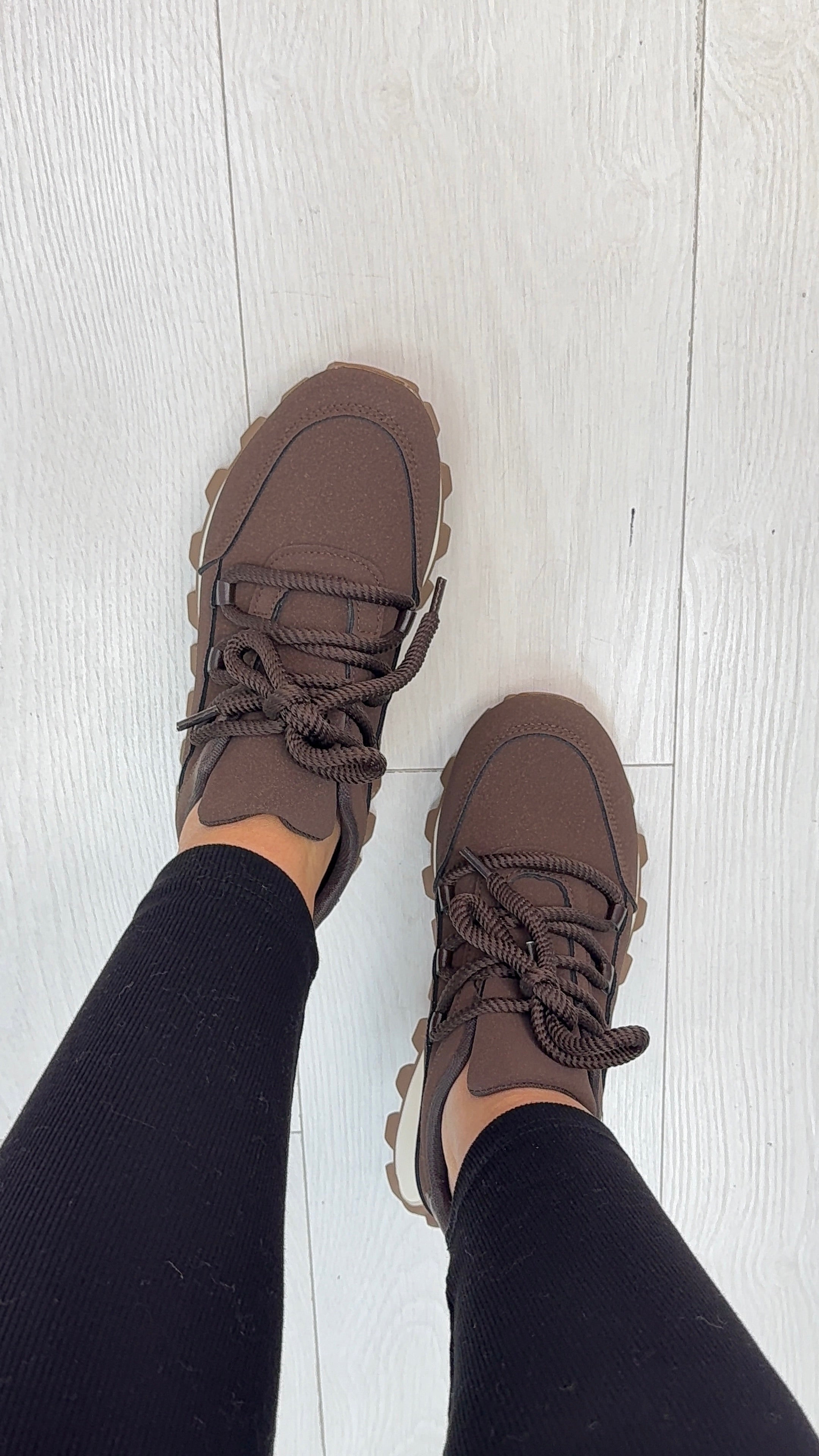 Becca Plain Chunky Sole Trainers