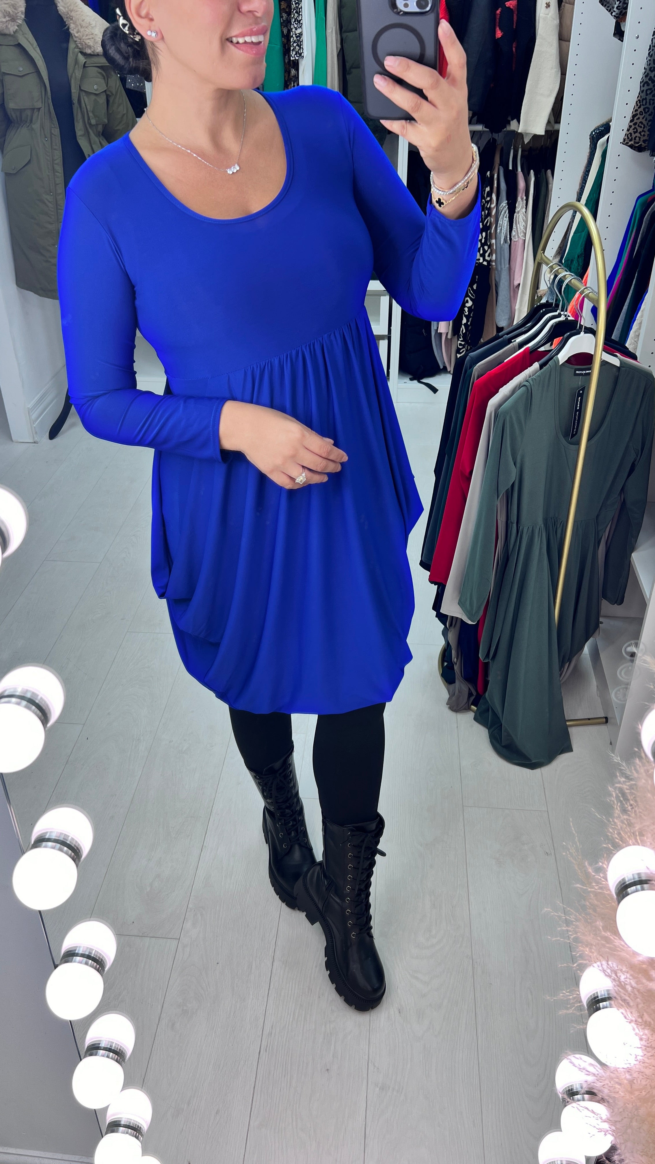 Darla Magic Drape Dress