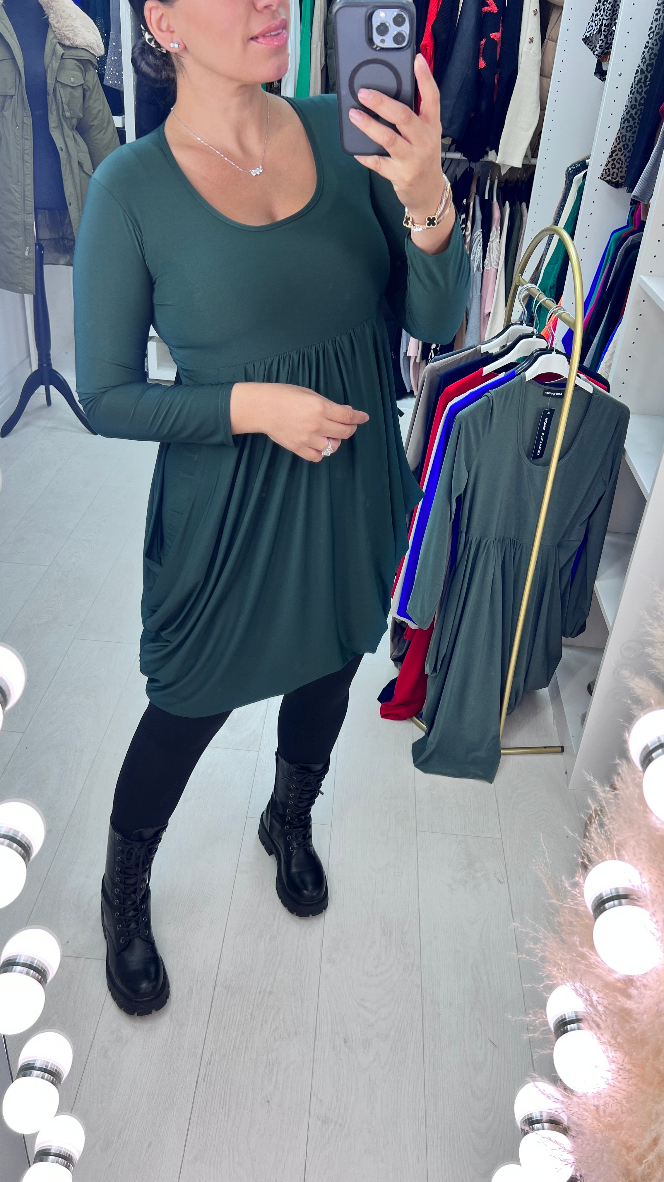 Darla Magic Drape Dress