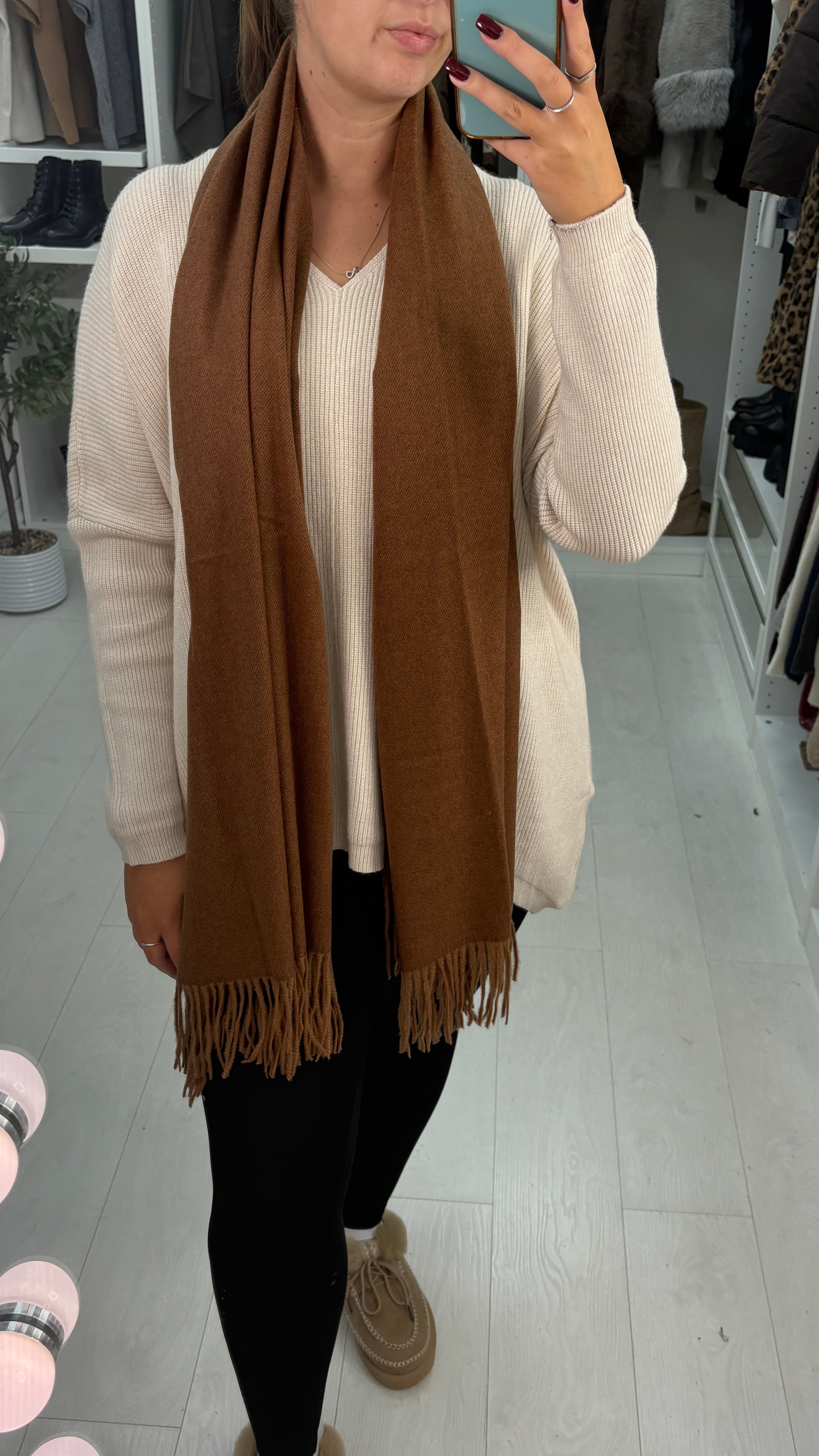 Pippi Plain Super Soft Scarf