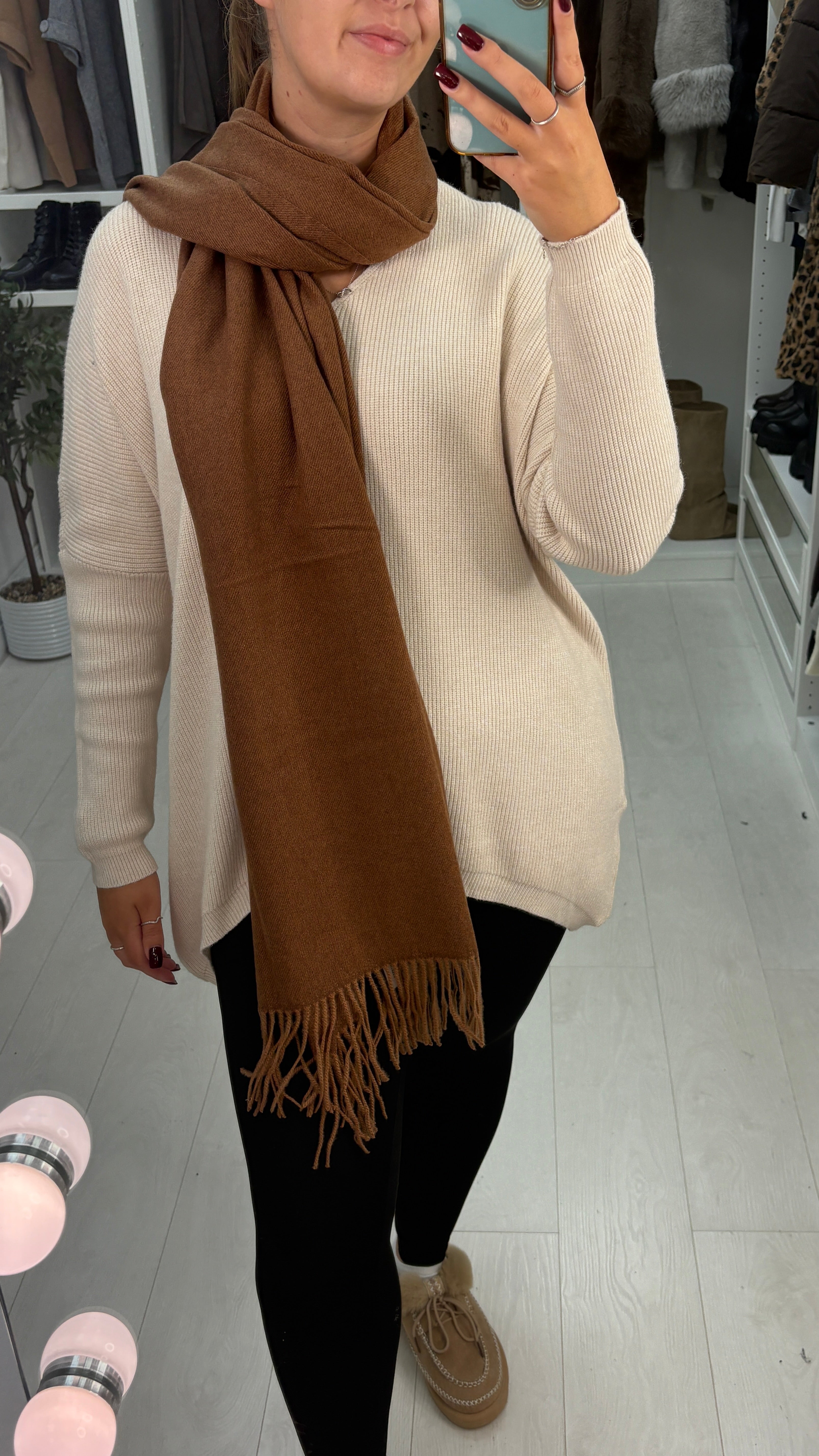 Pippi Plain Super Soft Scarf