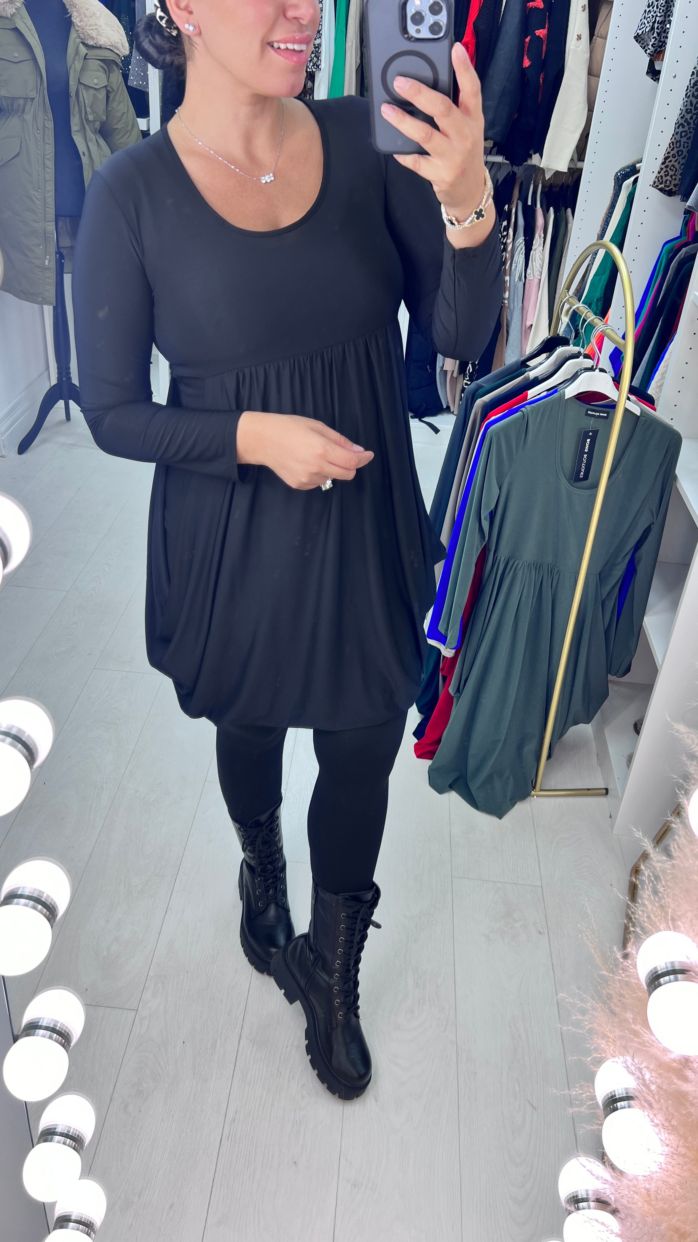 Darla Magic Drape Dress