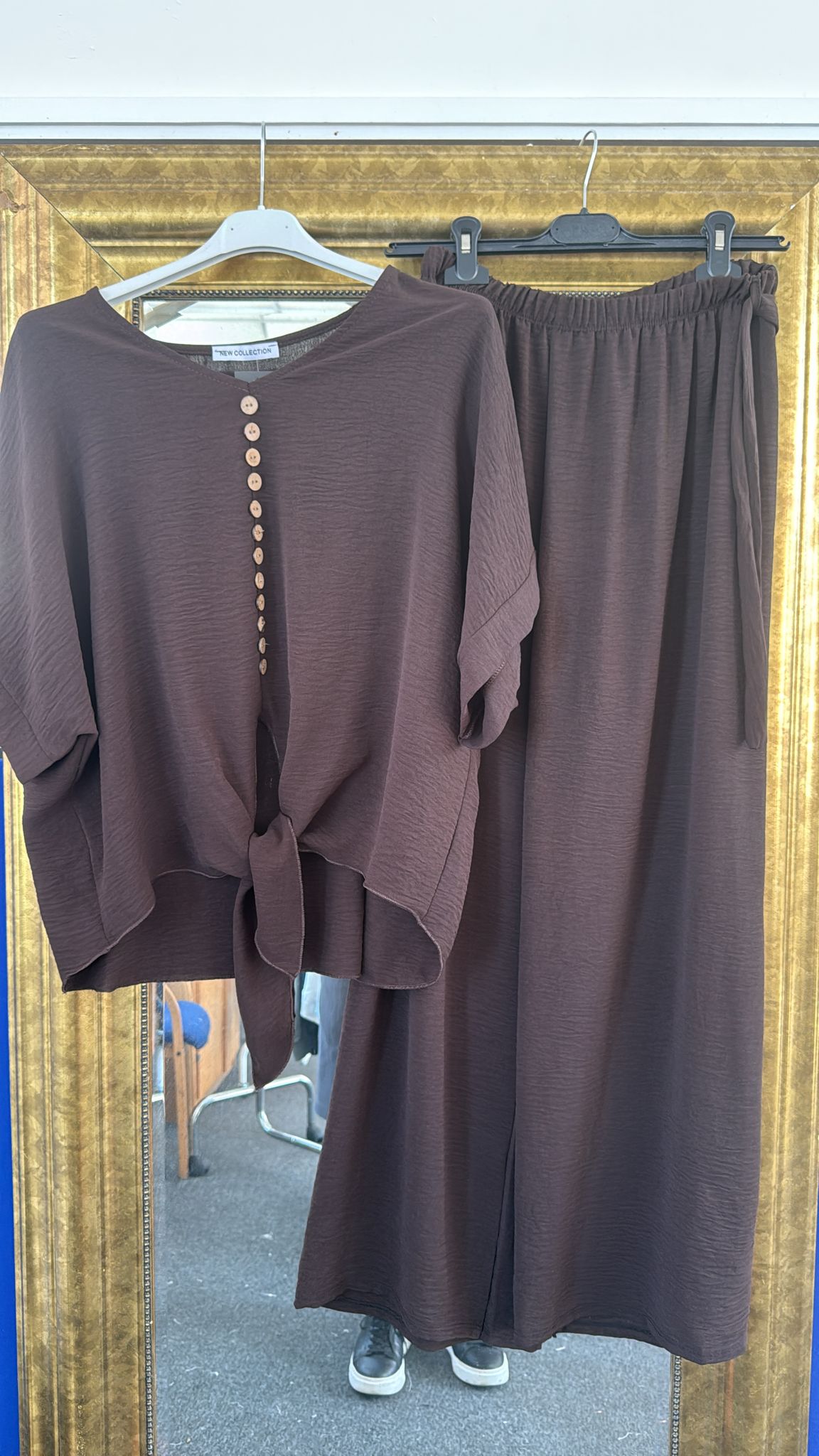 Akari Button Tie Front Co-Ord Set