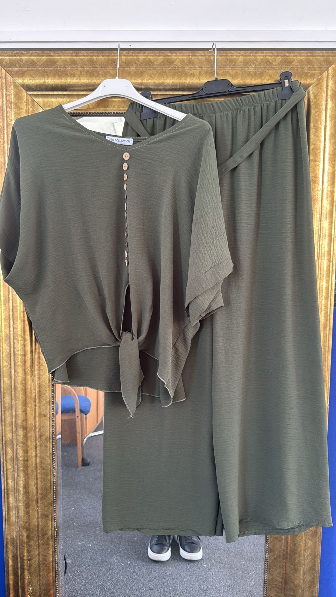 Akari Button Tie Front Co-Ord Set