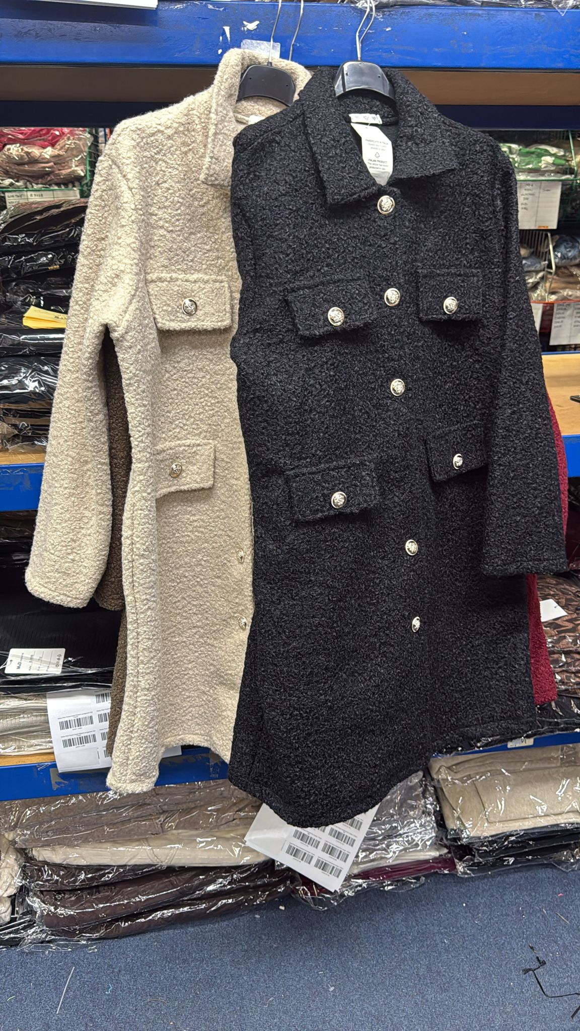 Denley Boucle Button Detail Jacket