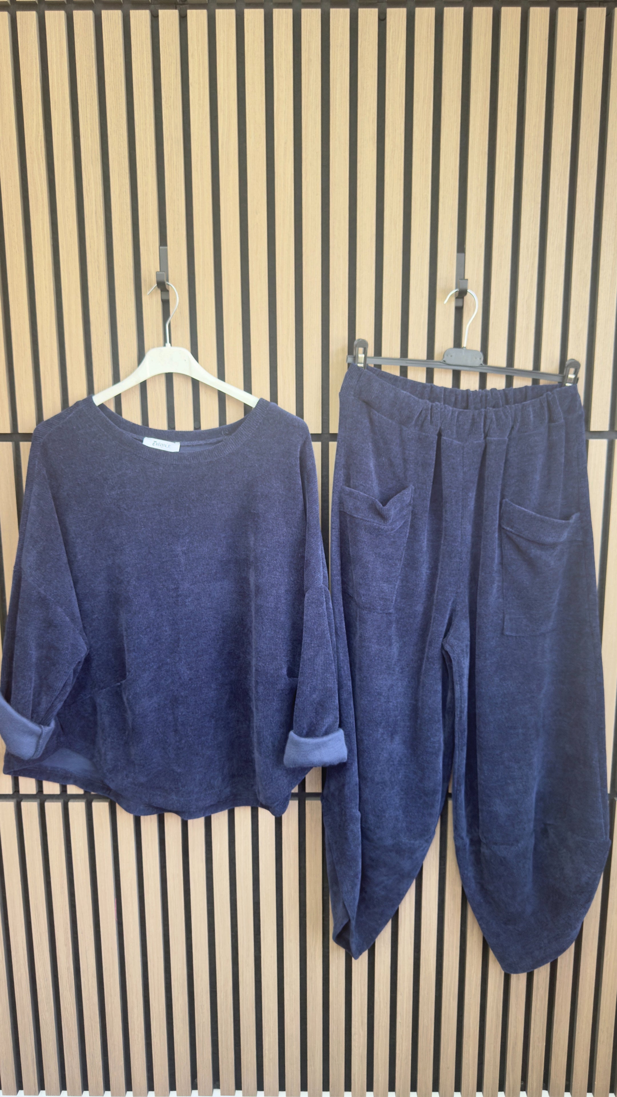 Jordaine Corduroy Carrot Leg Lounge Set