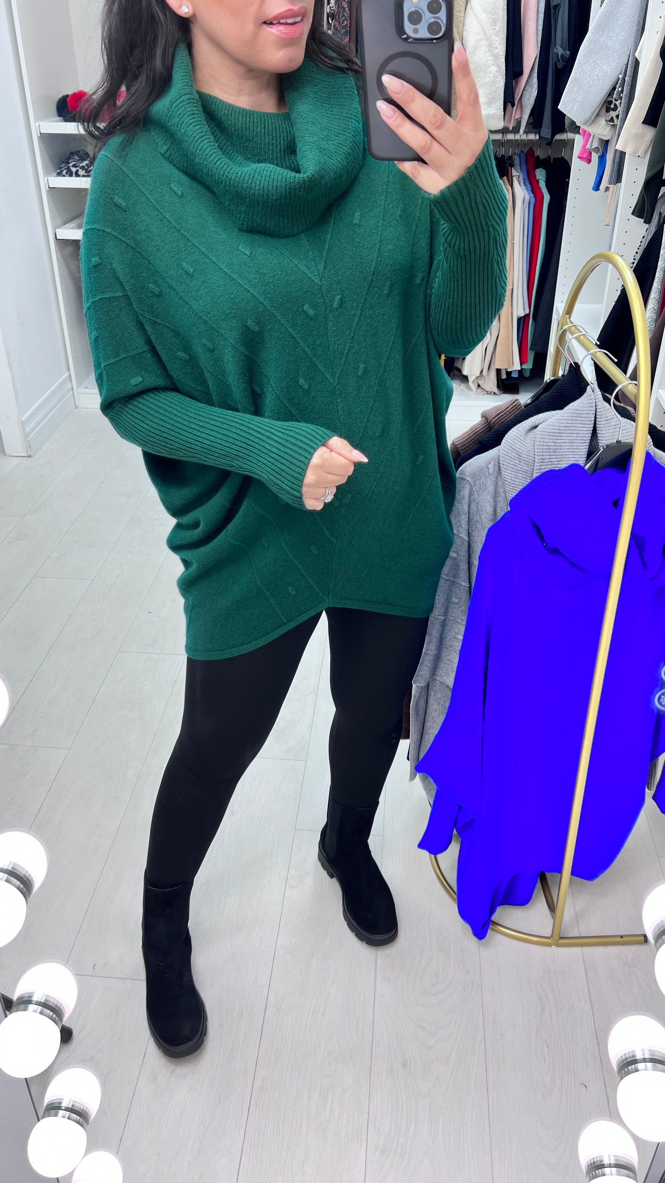 Malanie Roll Neck Knit Jumper