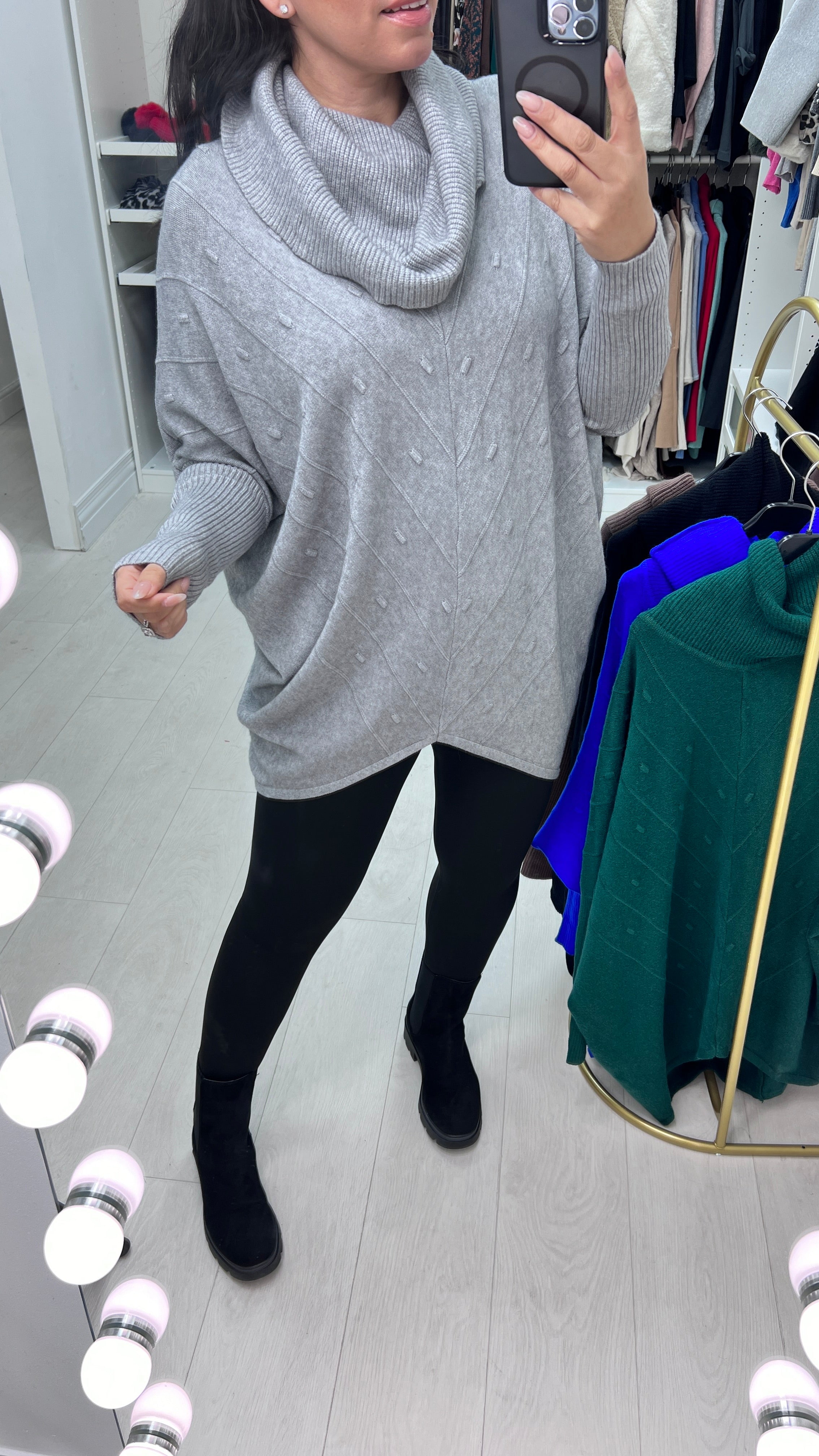 Malanie Roll Neck Knit Jumper