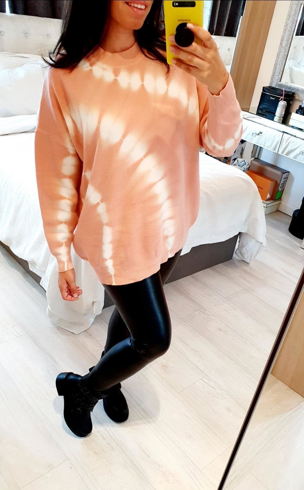 Morocco Oversized Tie Dye Super Soft Knit Jumper