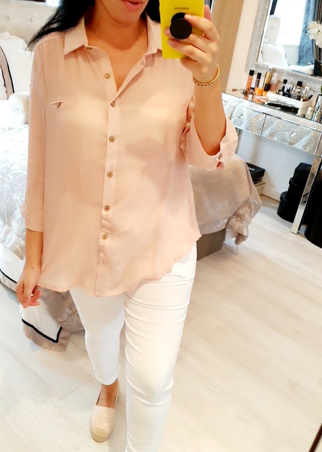 Chaney Linen Look Shirt