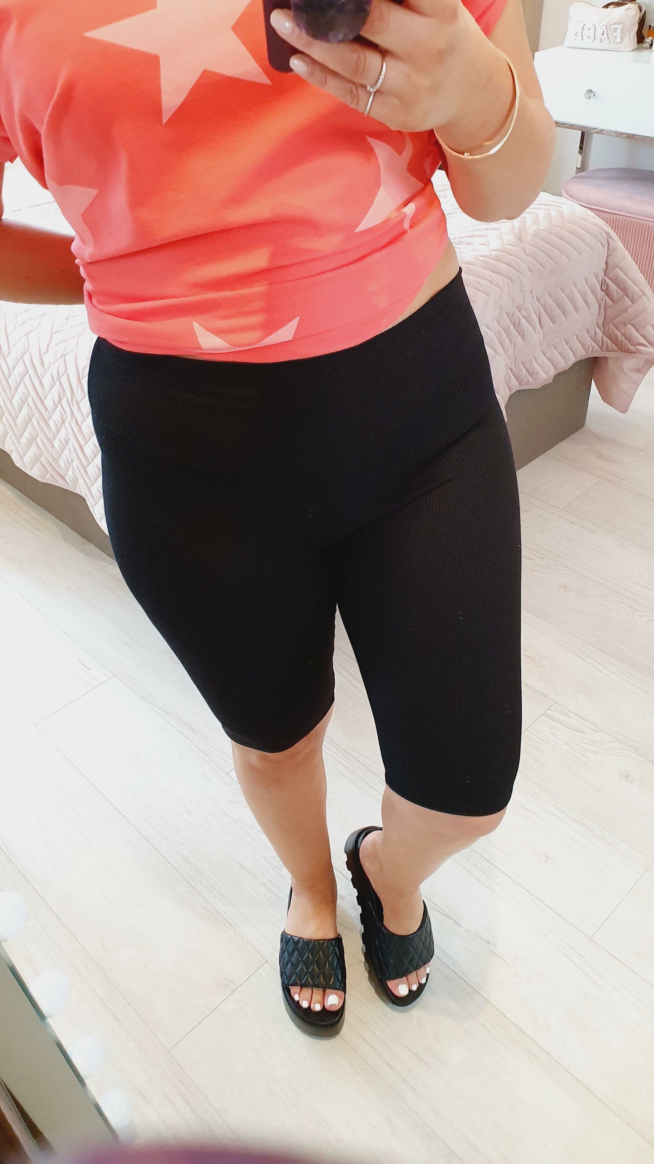 Madalyn Ribbed Elasticated Fitted Shorts
