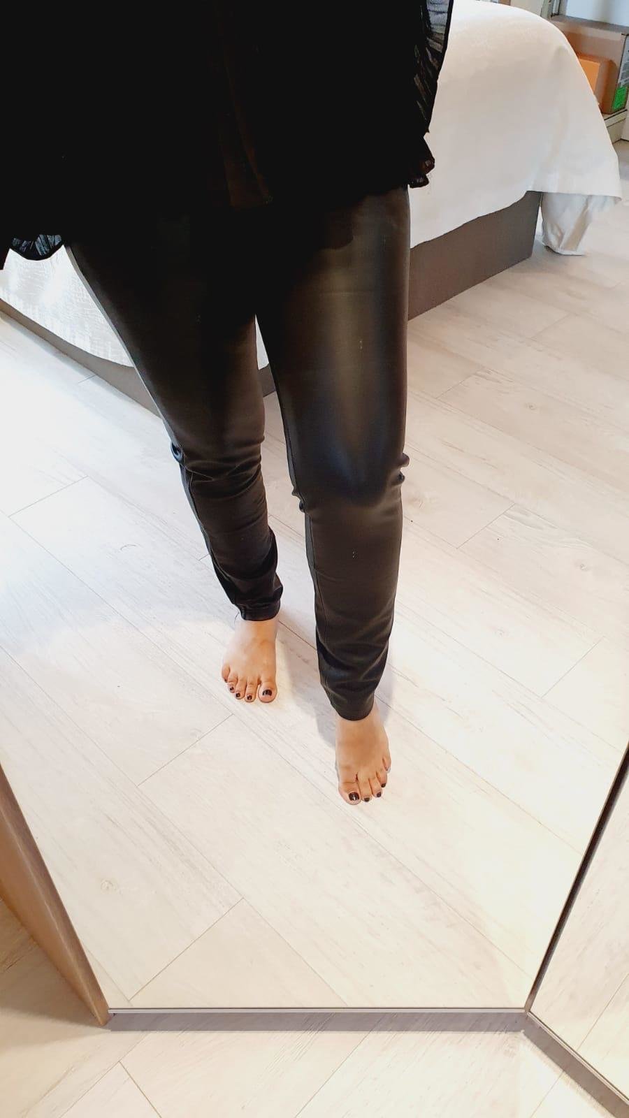 Healy Faux Leather High Waist Super Stretch Trousers