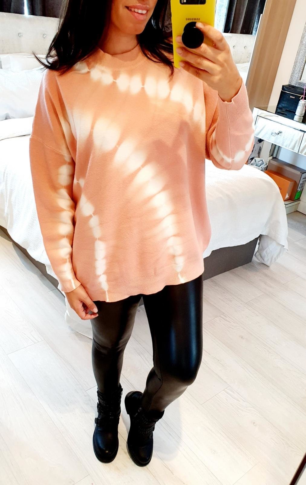 Morocco Oversized Tie Dye Super Soft Knit Jumper