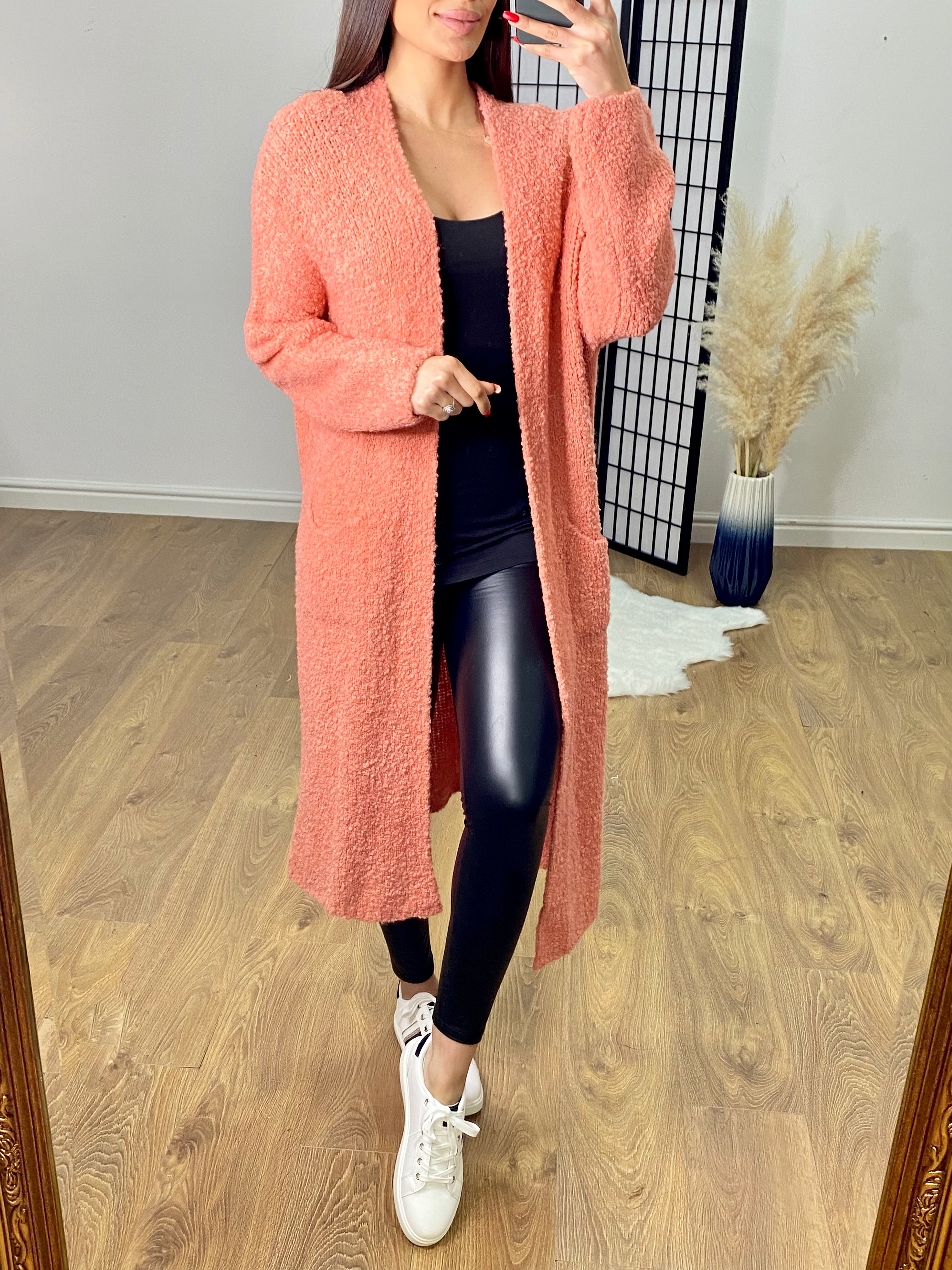 Carney Soft Knit Long Cardigan