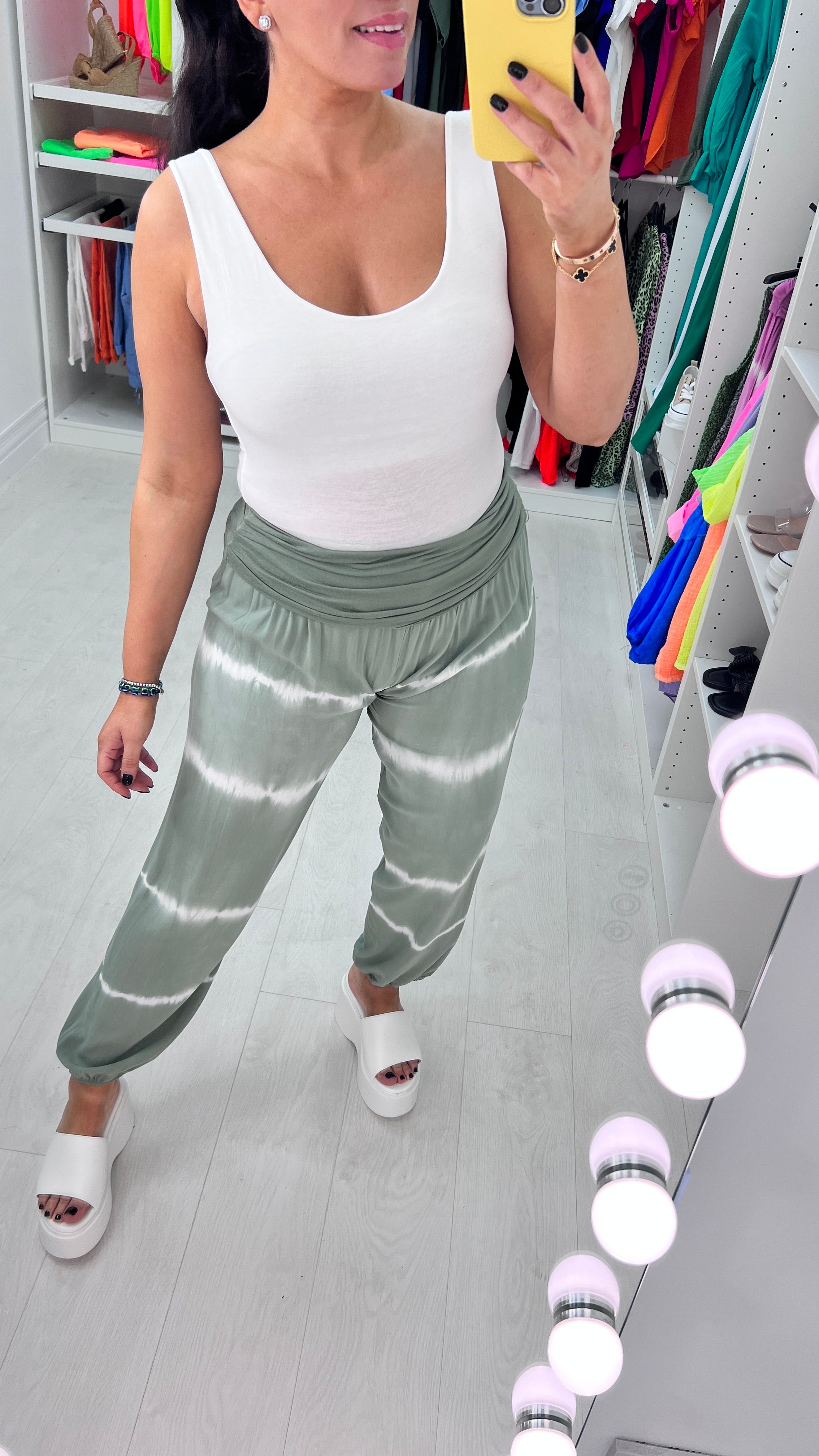 Sonito Tie Dye Harem Trousers