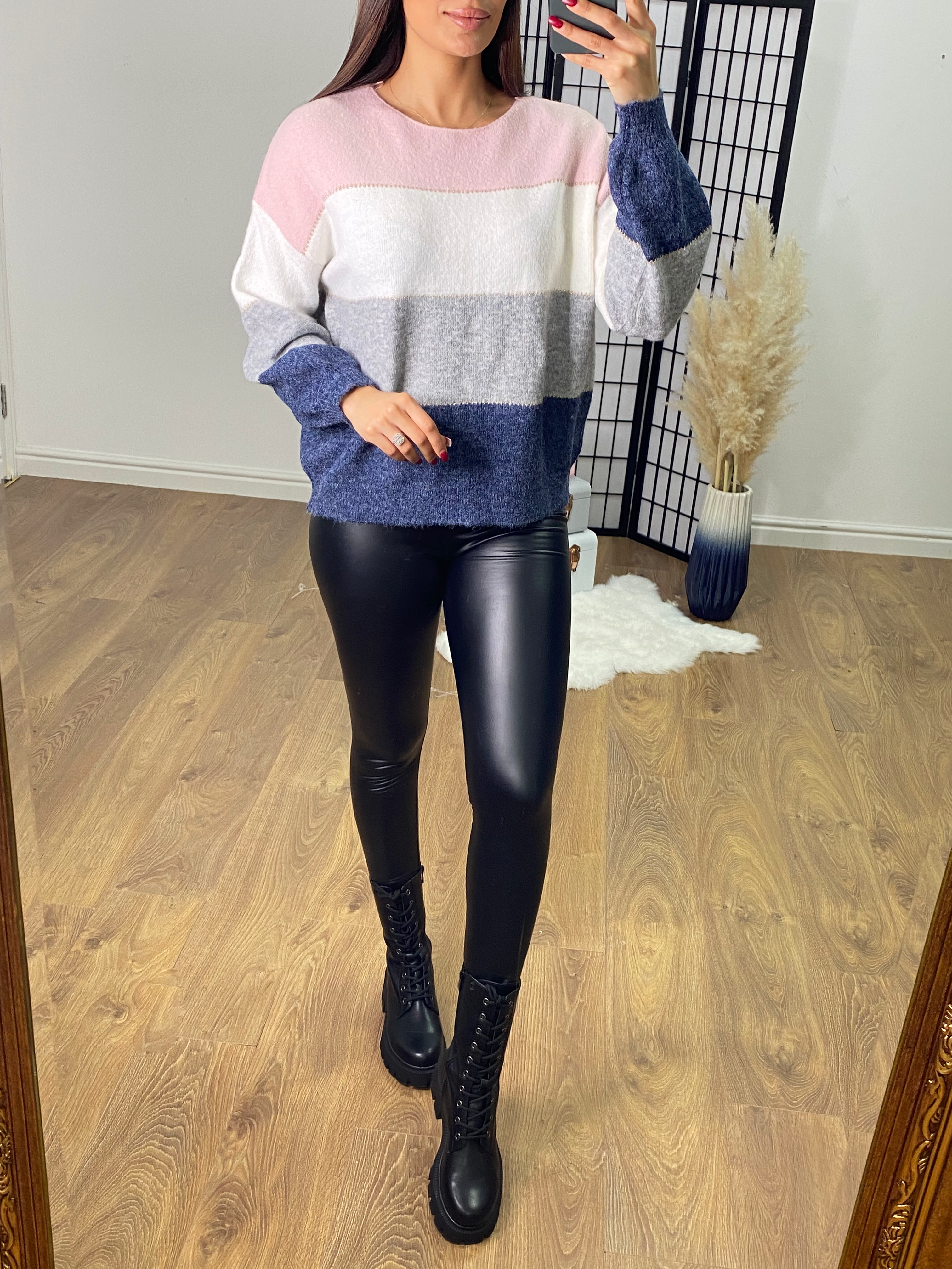 Petek Colour Block Jumper