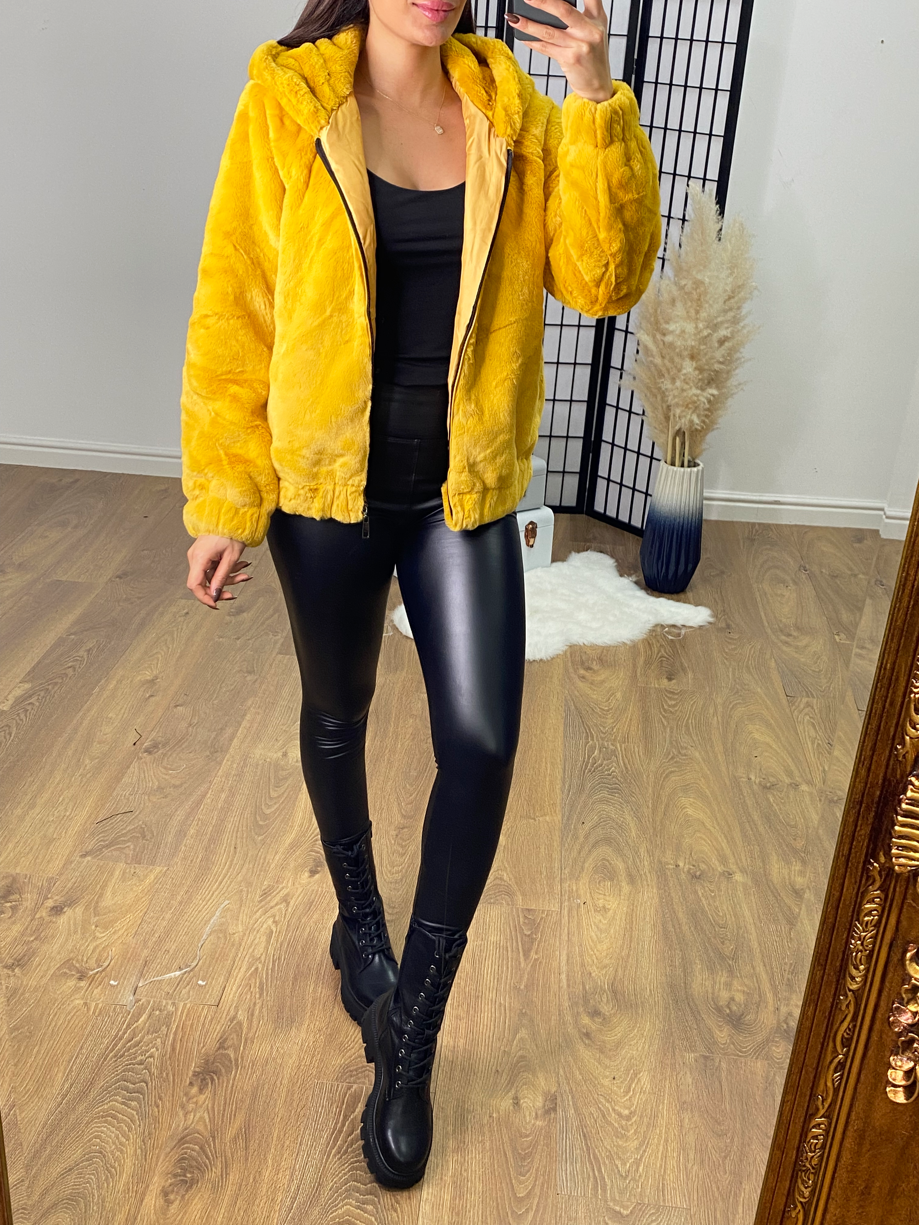 Poppy Super Soft Faux Fur Hooded Jacket