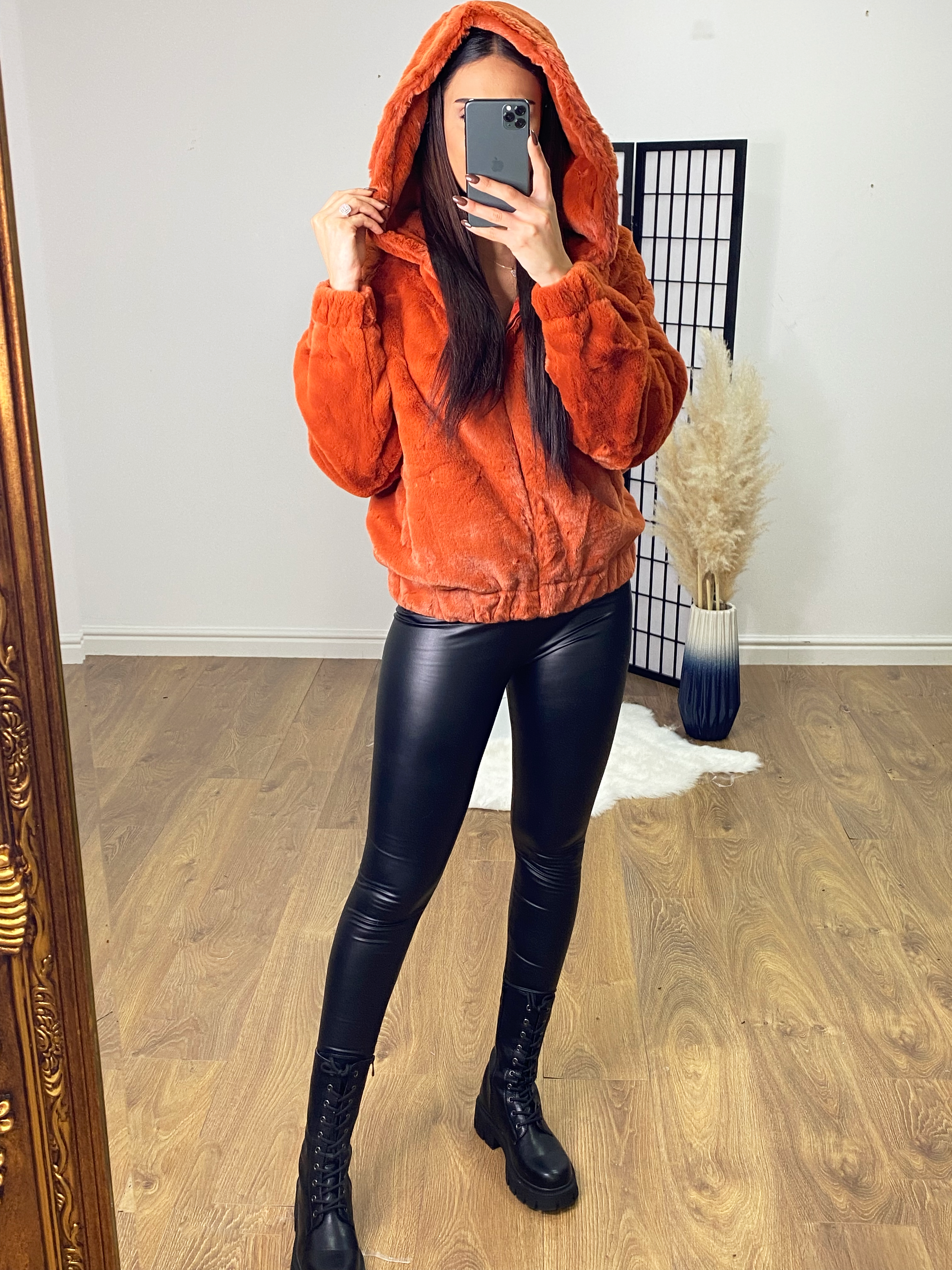 Poppy Super Soft Faux Fur Hooded Jacket
