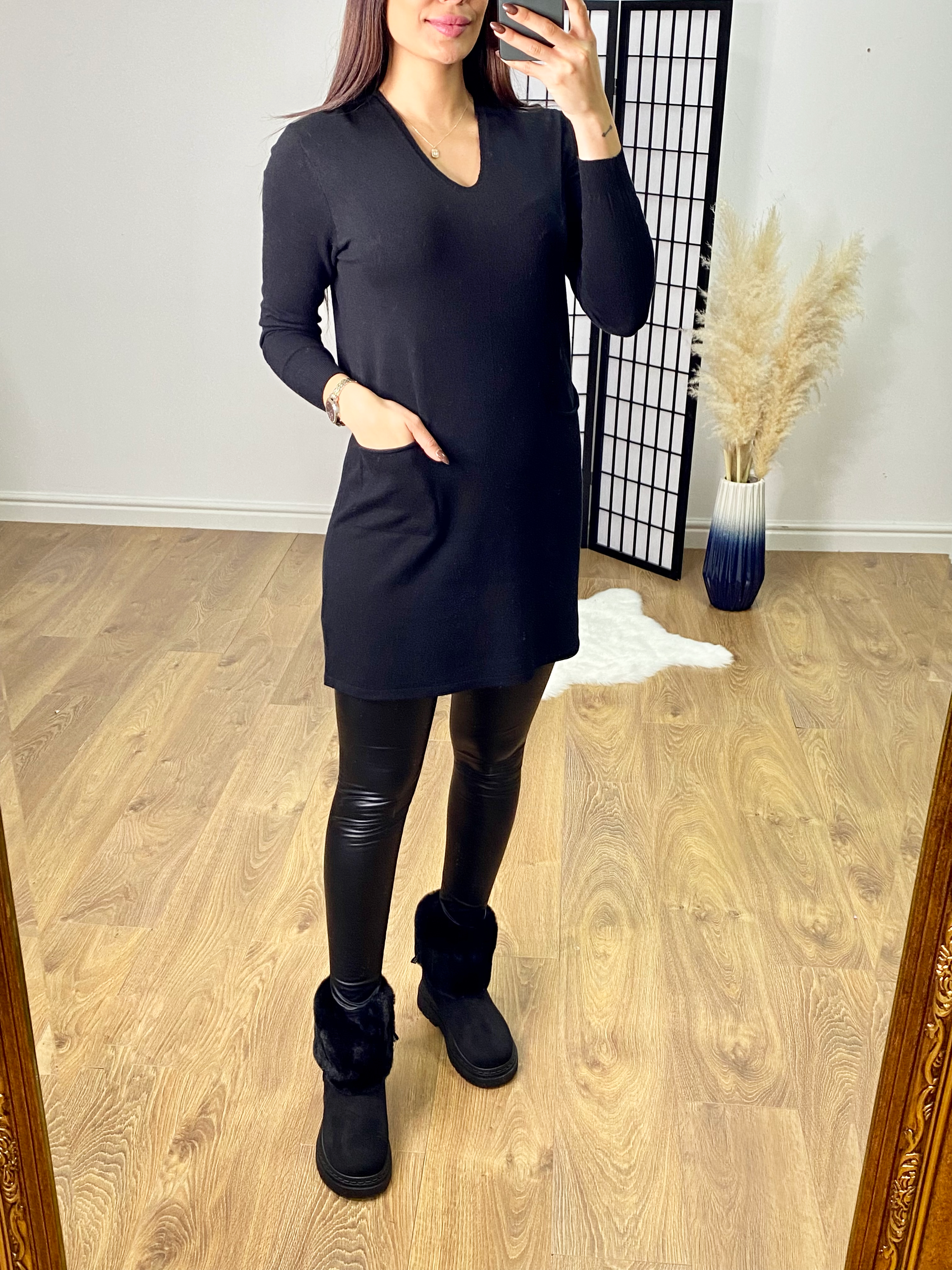 Esme Plain Pocket Front Jumper