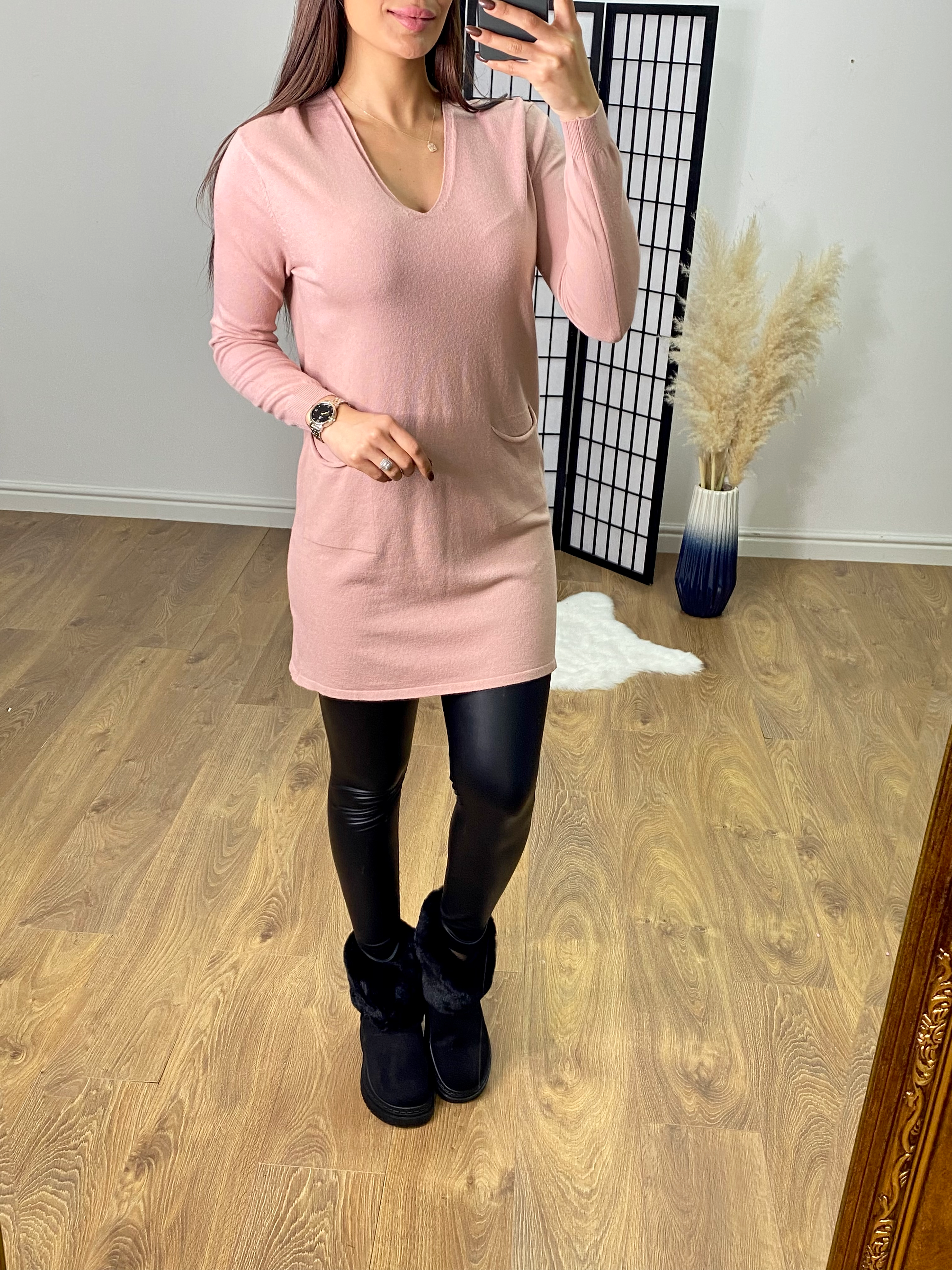 Esme Plain Pocket Front Jumper