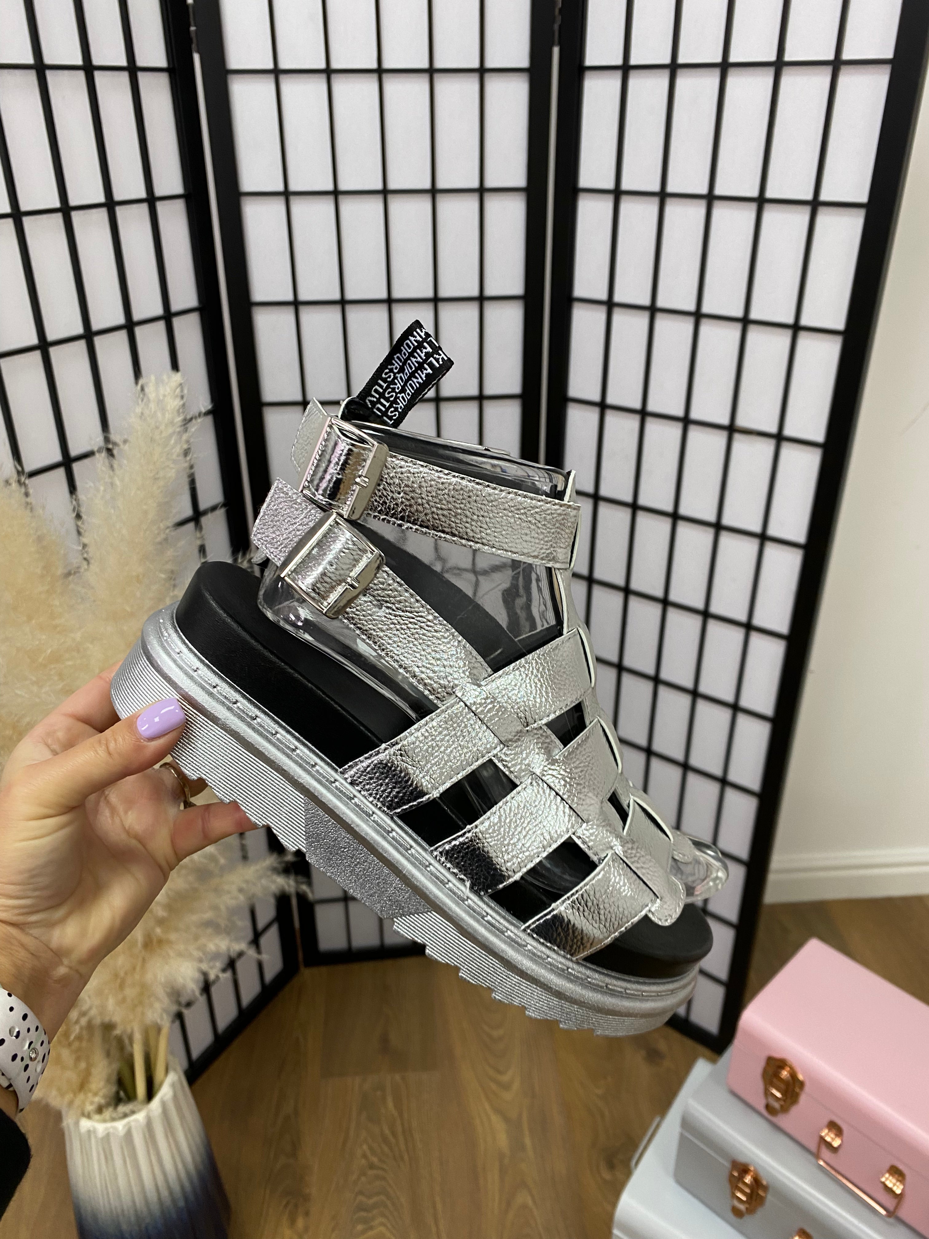 Greece Weaved Gladitor Sandal